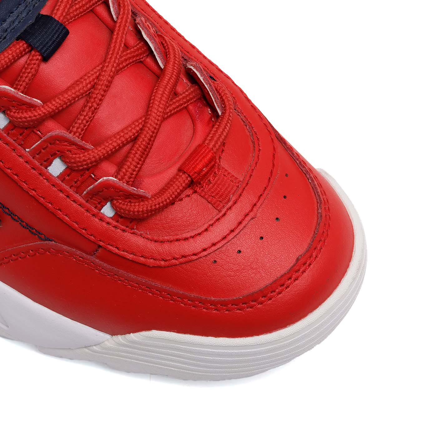 Tenis fila rojos store para dama