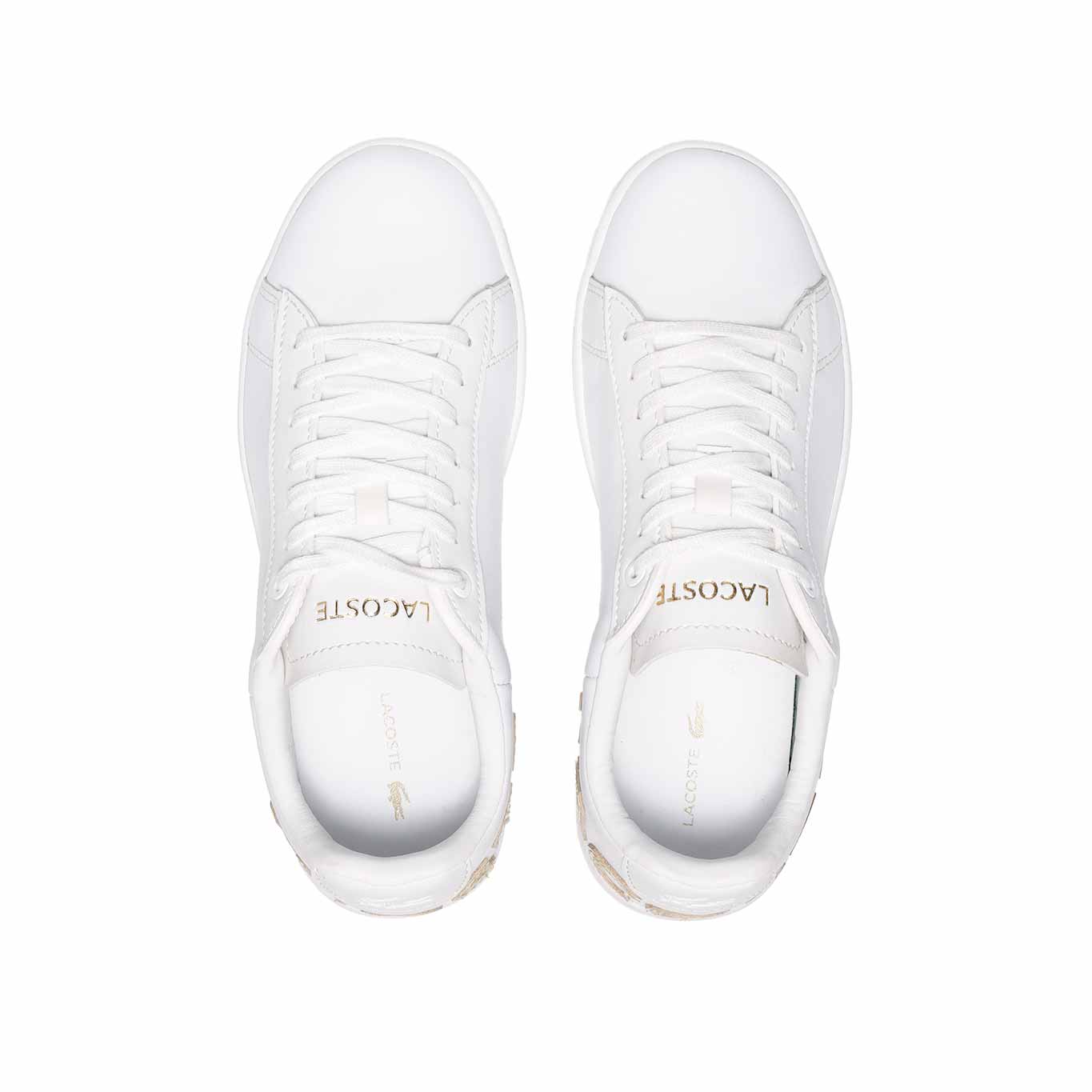 Tenis lacoste 2024 dorados mujer