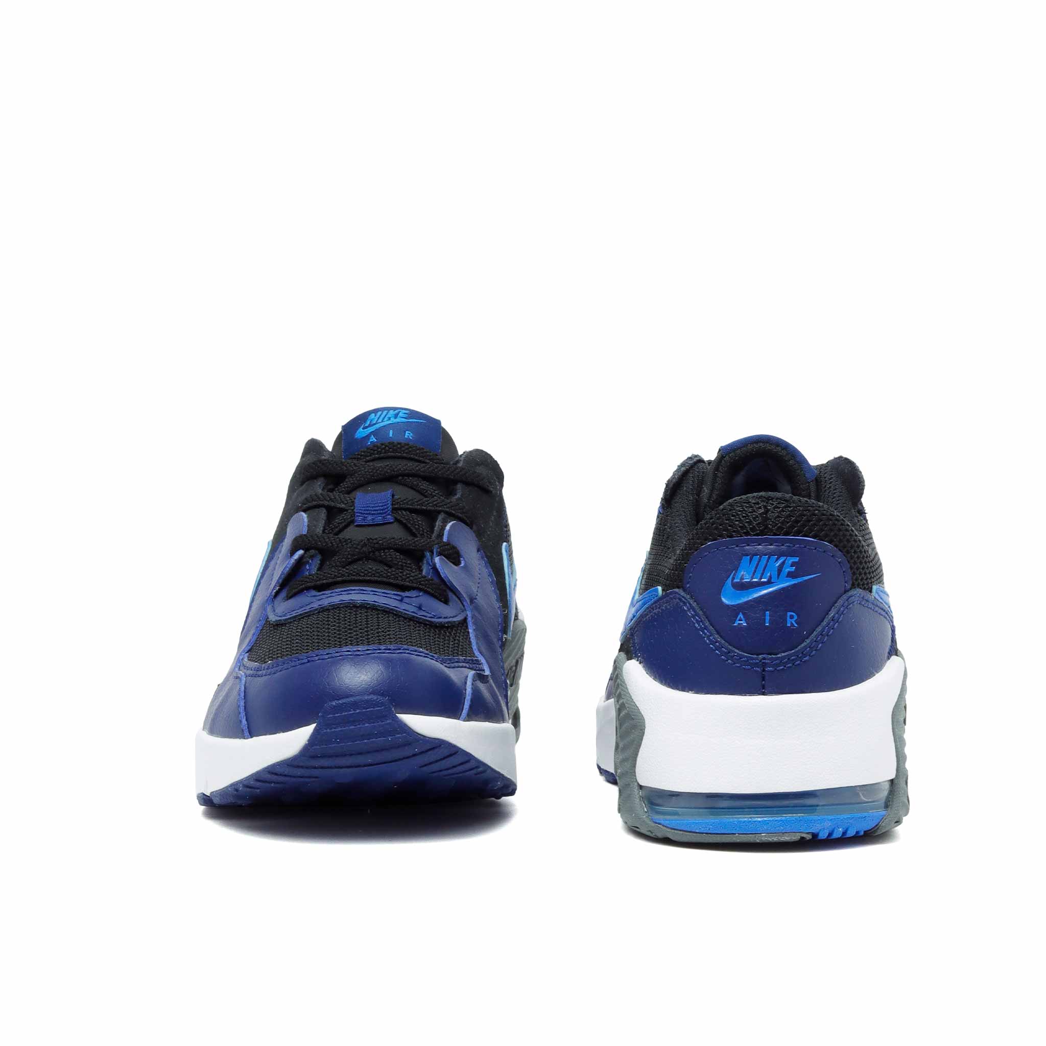 Tenis nike air store max azul con negro