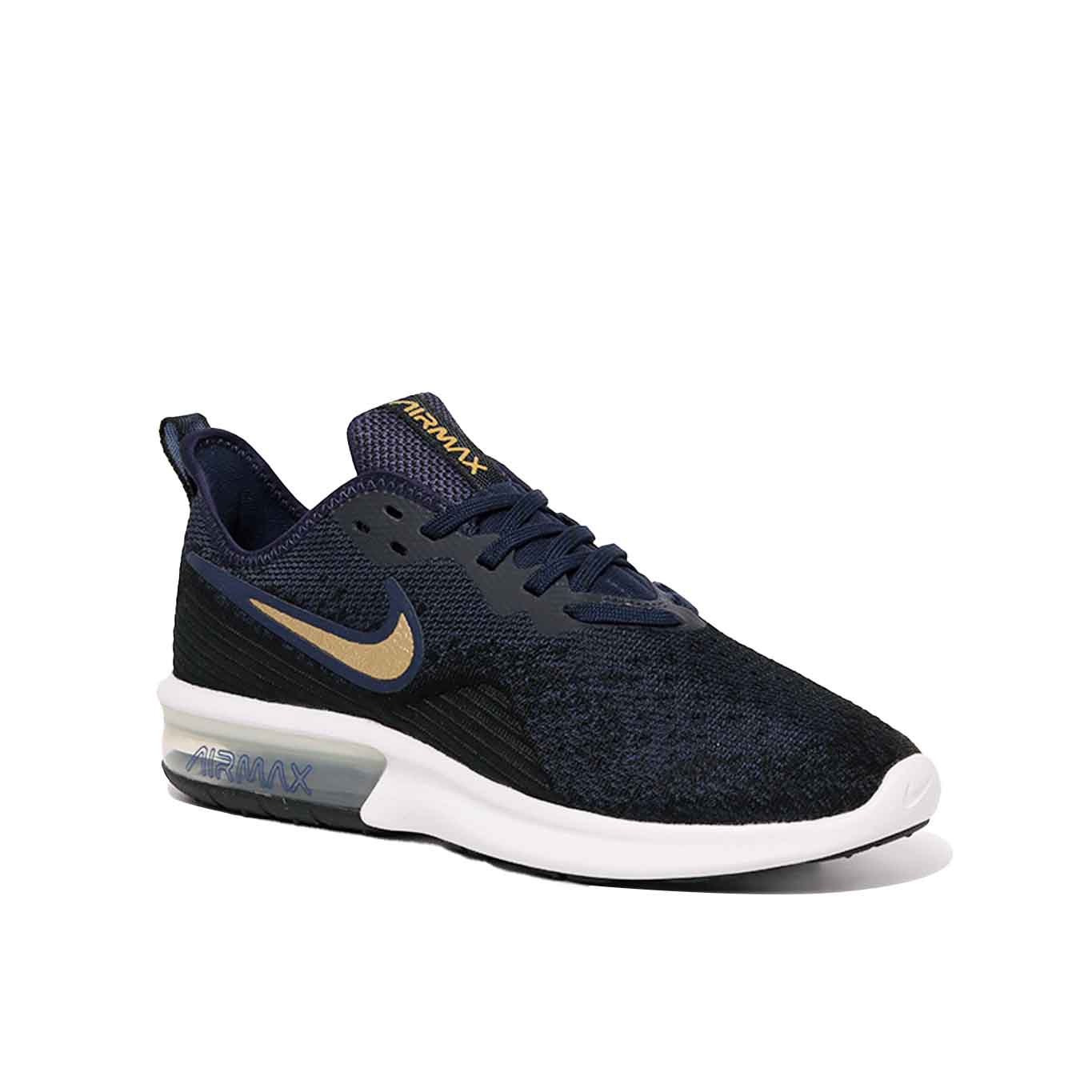 Tenis nike azul con dorado new arrivals