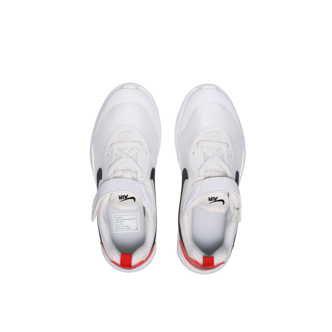 Tenis NIKE AIX MAX OKETO Ni o AR7420 102 Casual Blanco Rojo