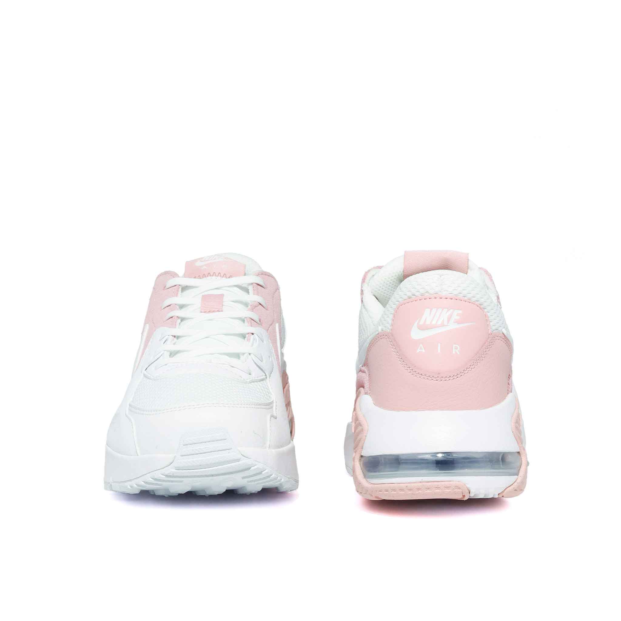 Nike air max shop blancas con rosa