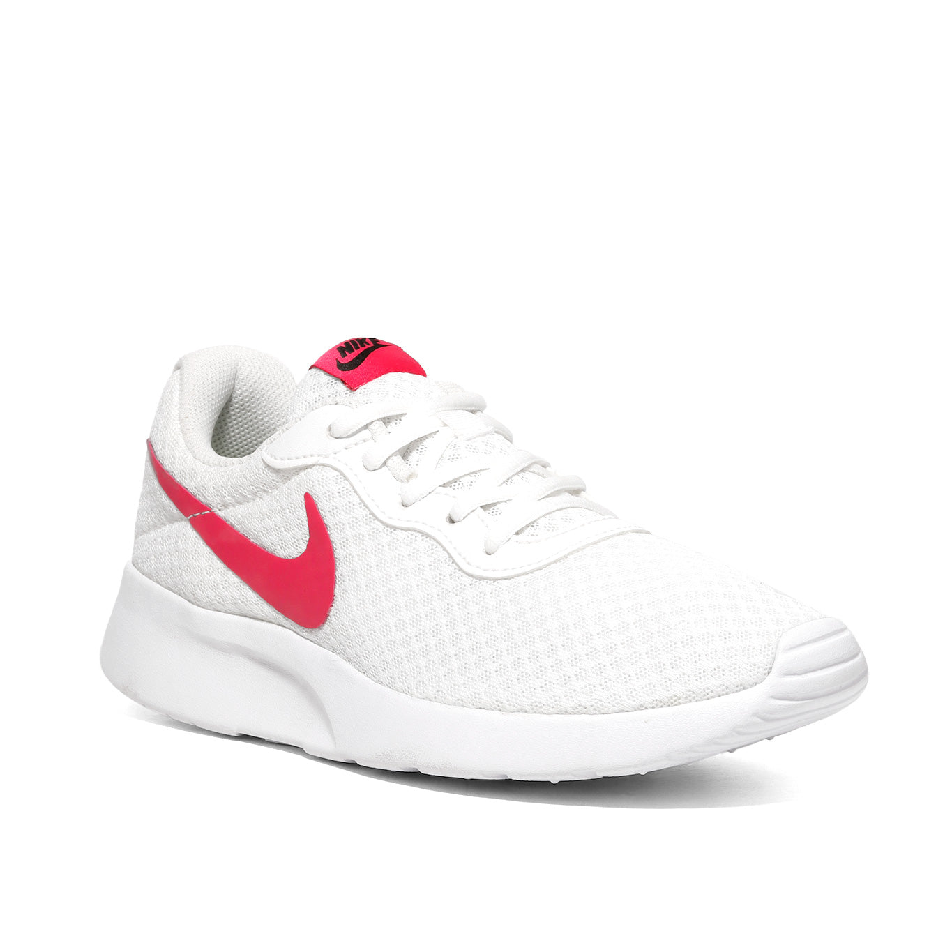 Tenis Nike Tanjun Mujer DJ6257 101 Running Blanco Rosa