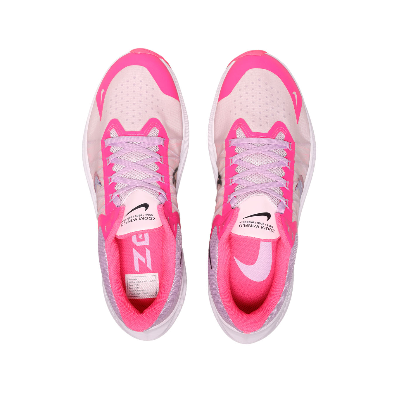 Tenis nike air zoom winflo best sale 6 color rosa para mujer