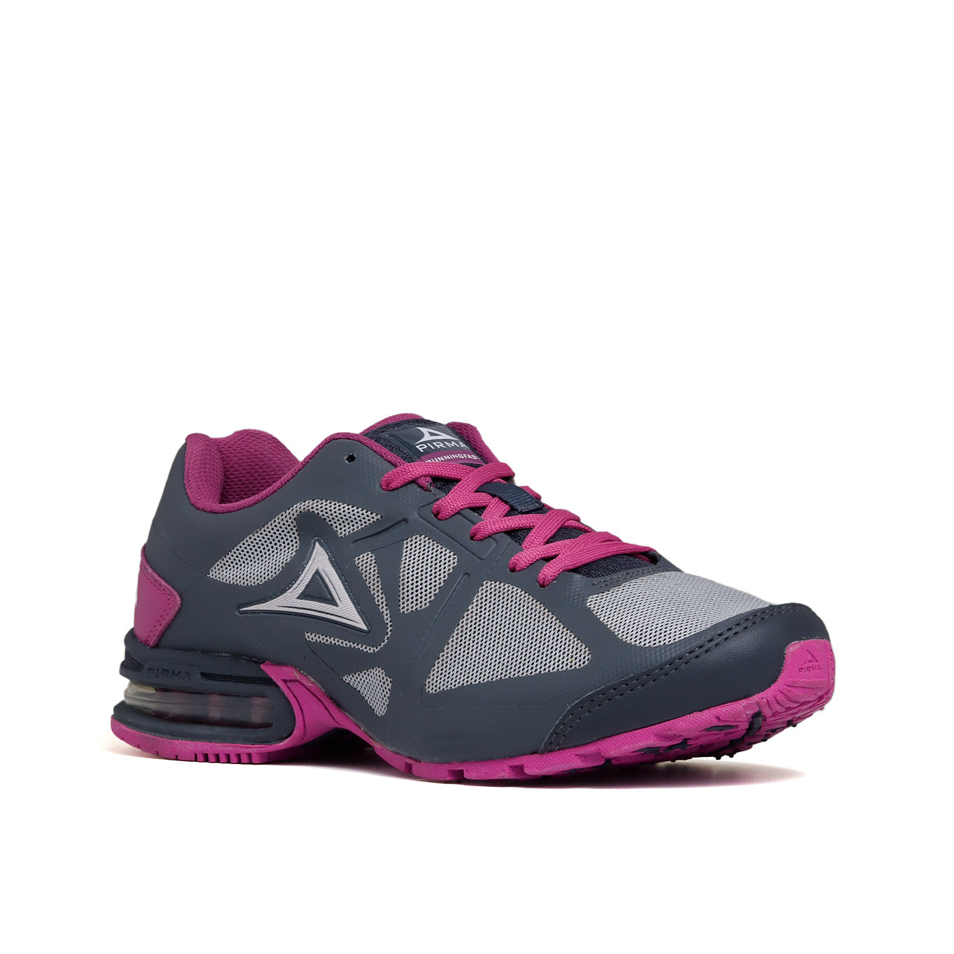 Tenis Pirma Mujer 802 Running Gris Morado