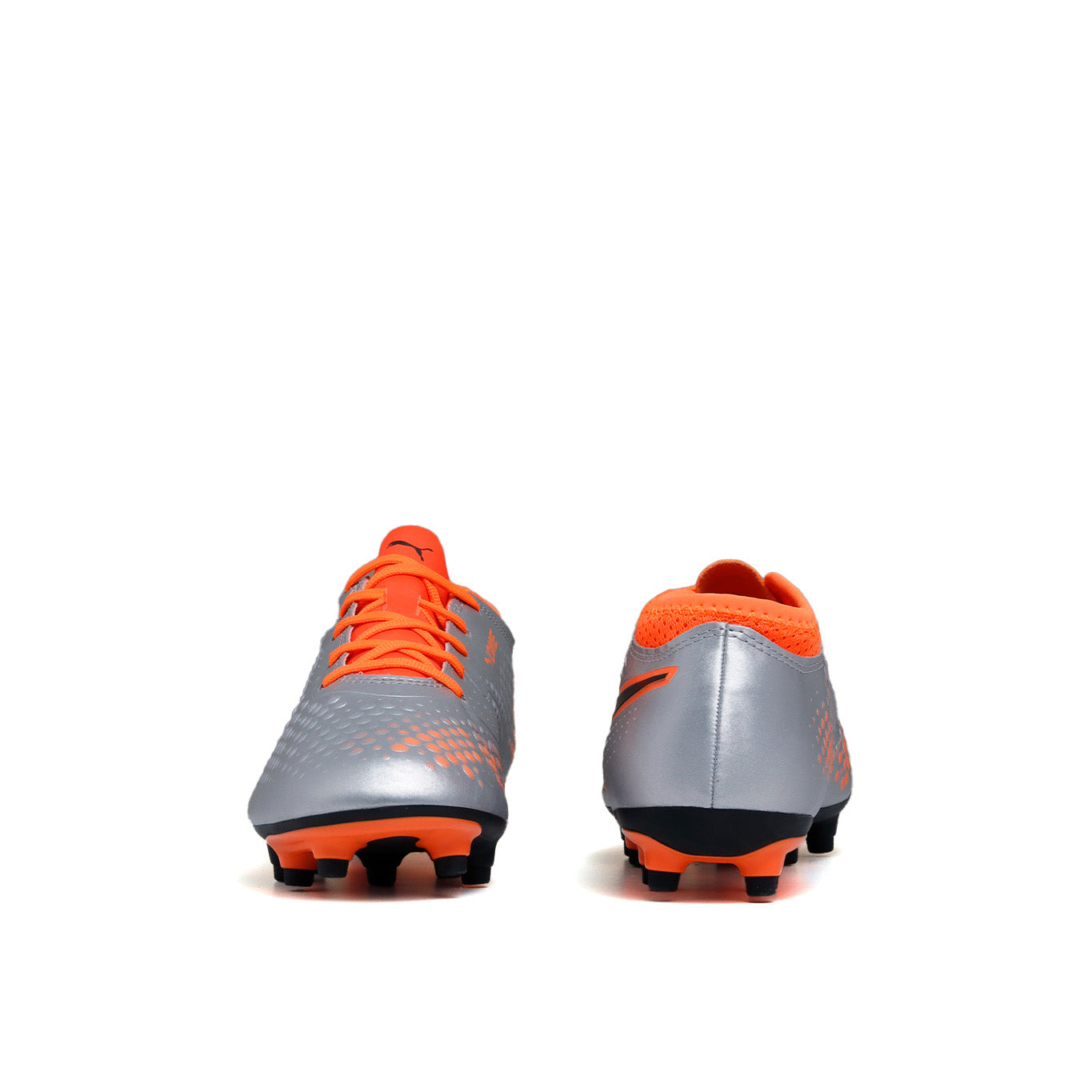 Tenis Puma One 4 Nino 104782 01 Gris Naranja