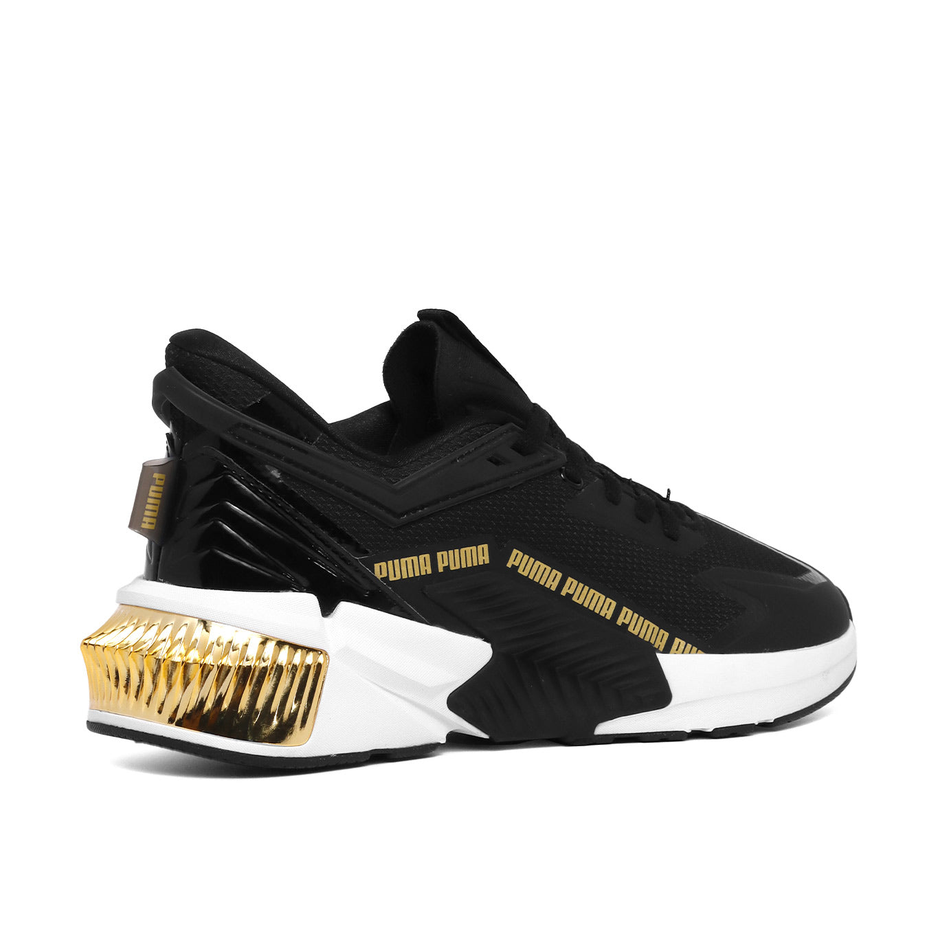 Zapatillas Puma Mujer Negras Con Dorado Zapatillas Puma Mujer