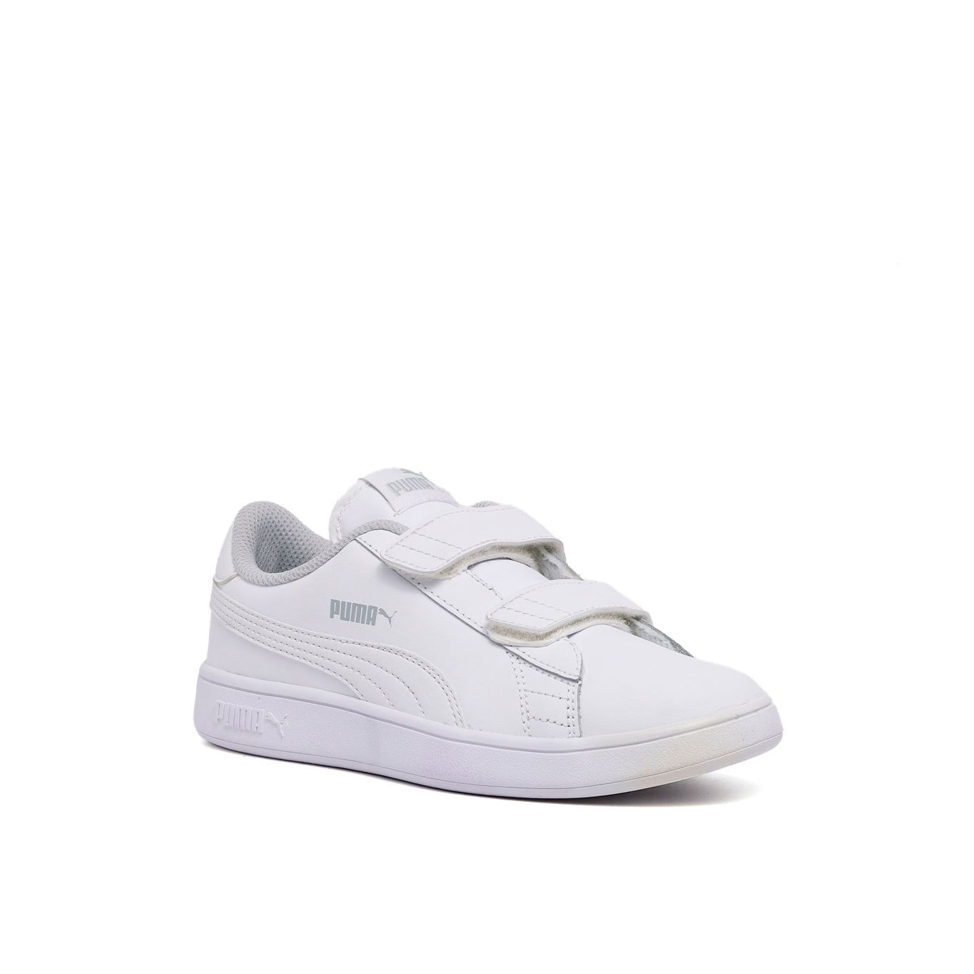 Tenis Puma Smash V2 Niña 365173 38 Casual Blanco/Rosa