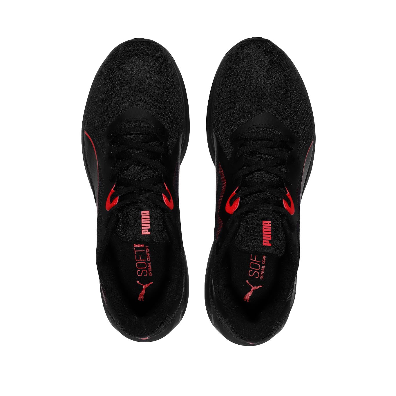 Puma negro y rojo hotsell