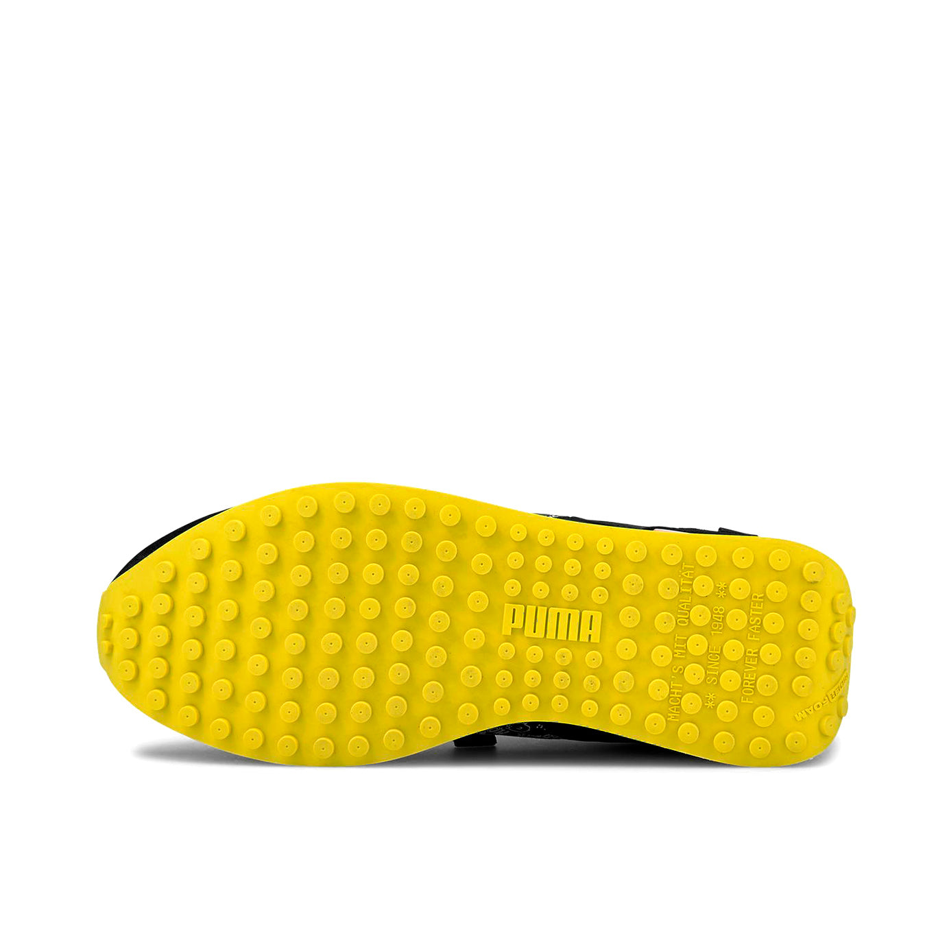 Tenis Puma Future Rider Hombre 380483 01 Casual Negro Amarillo 29.5 Yellow