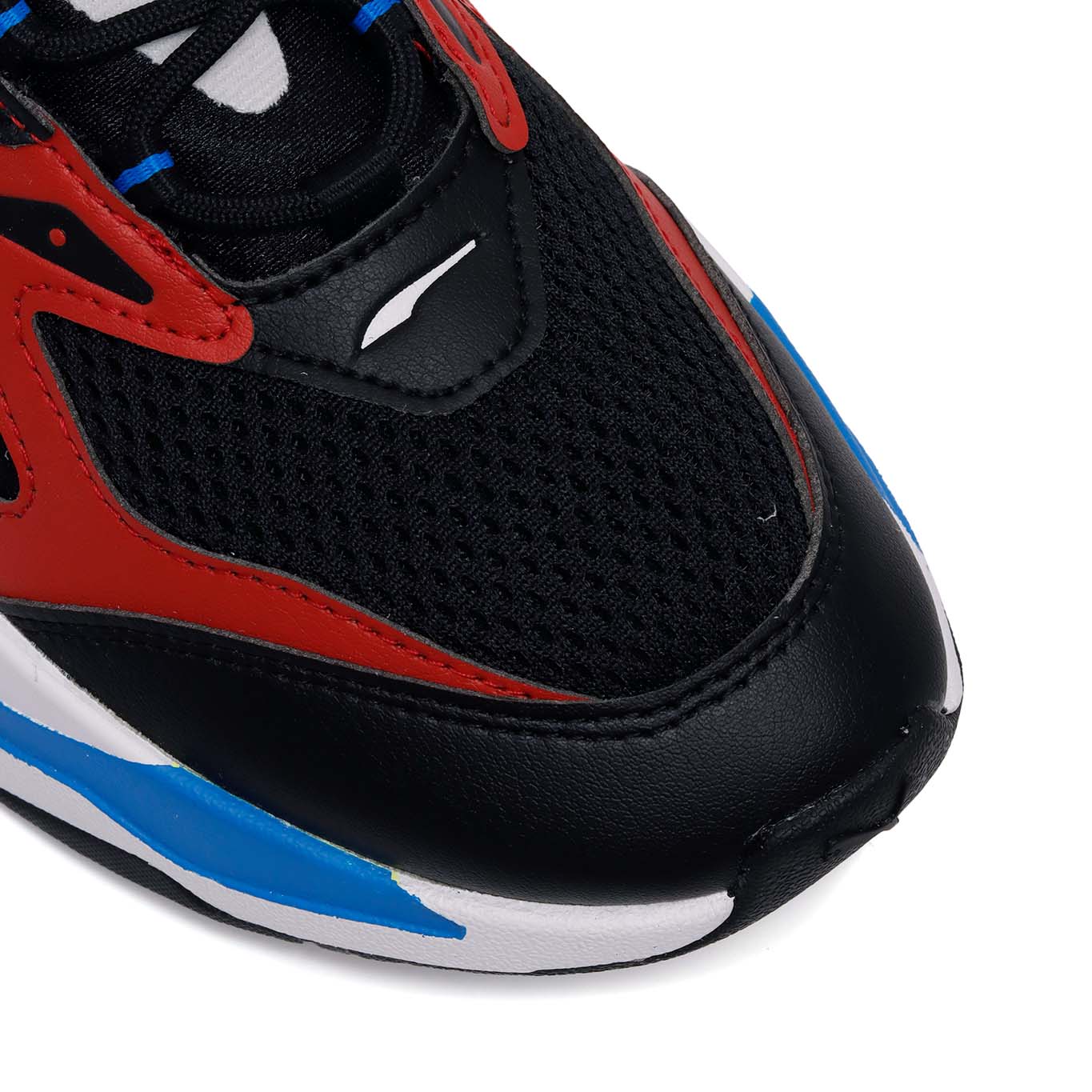 Tenis Puma RS Fast Black Urban Hombre 380562 08 Casual Negro Azul Rojo 25 Black