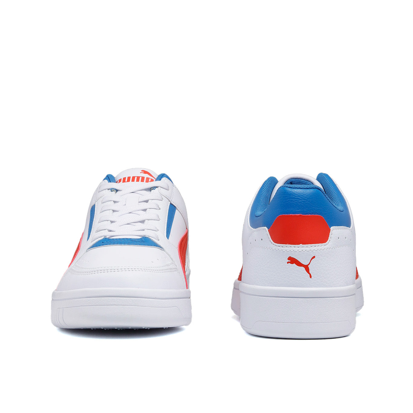 Puma blanco y azul hotsell