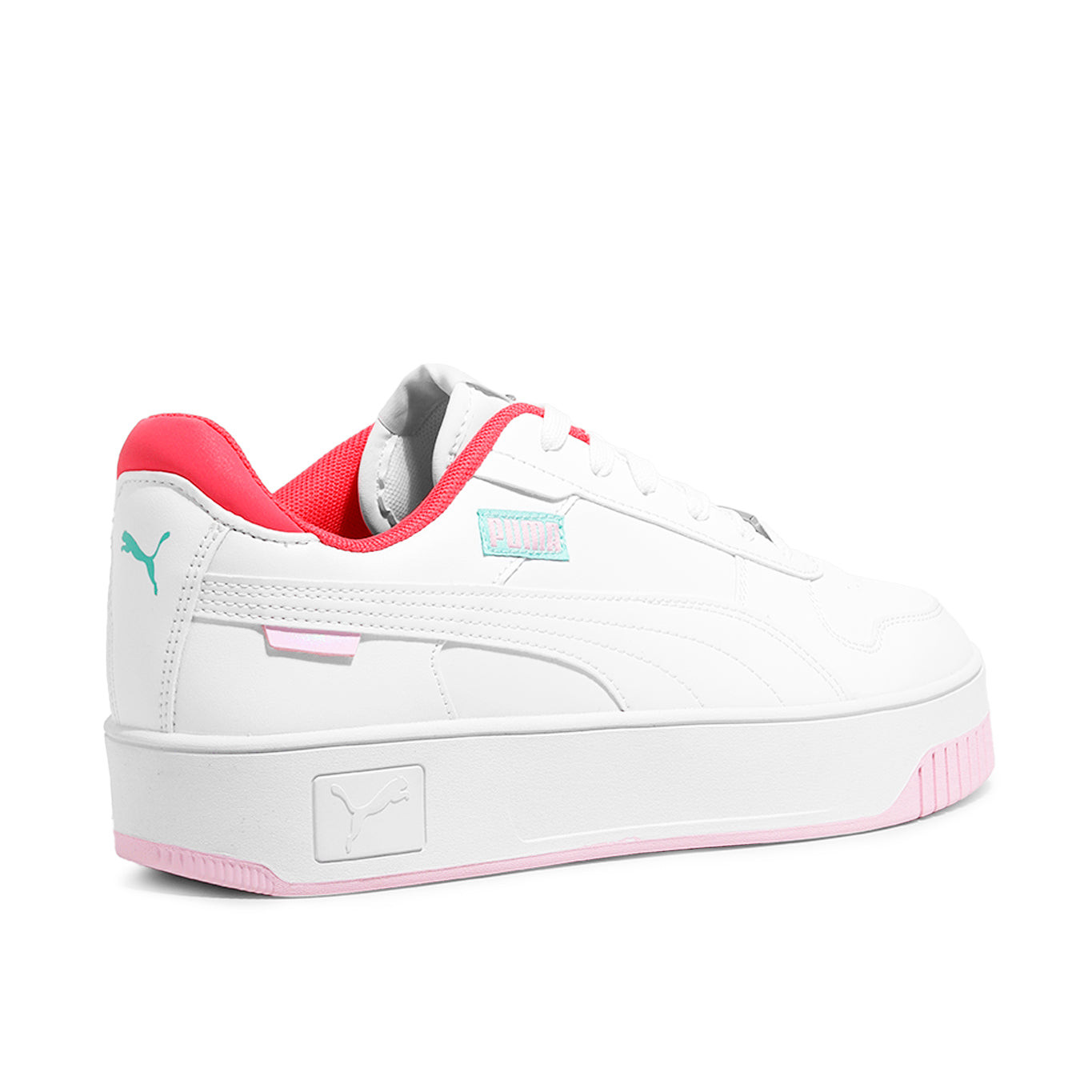 Tenis Puma Carina Street Charms Blanco Para Mujer pum773