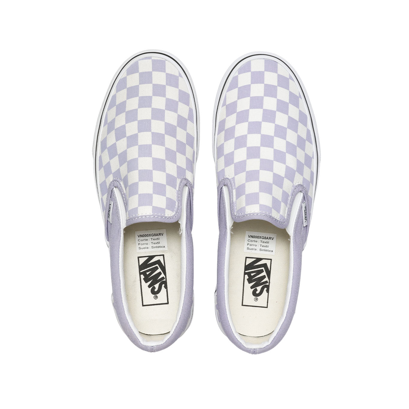 Shops vans lila slip on