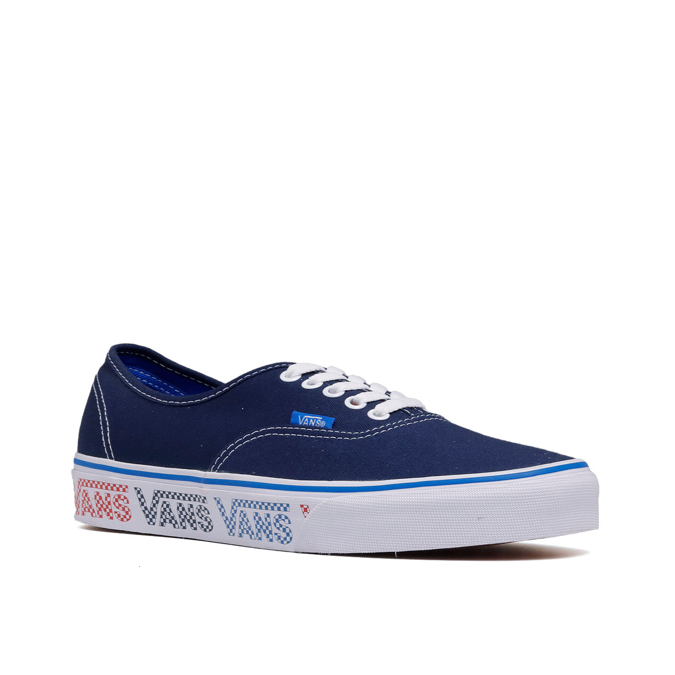 Tenis vans outlet authentic azul piscina