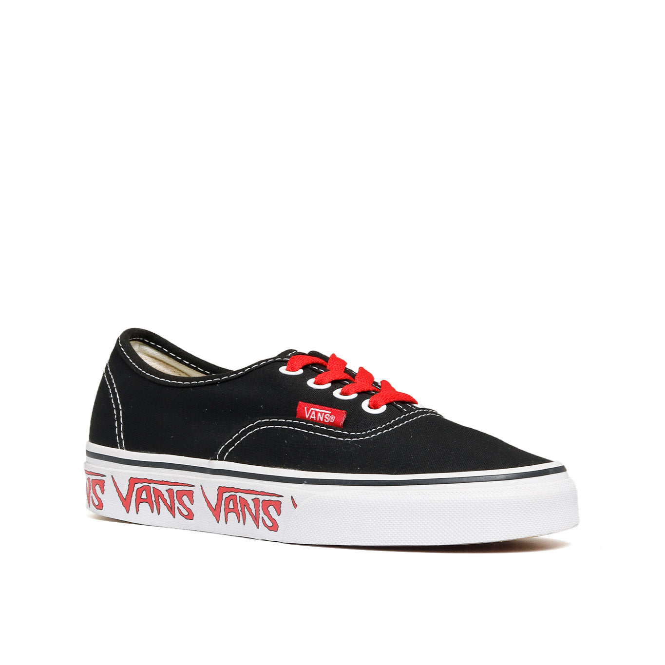 Zapatos vans rojo y negro outlet roma