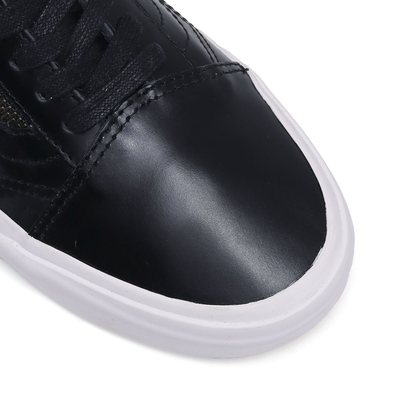 Zapatos vans outlet en negro largo