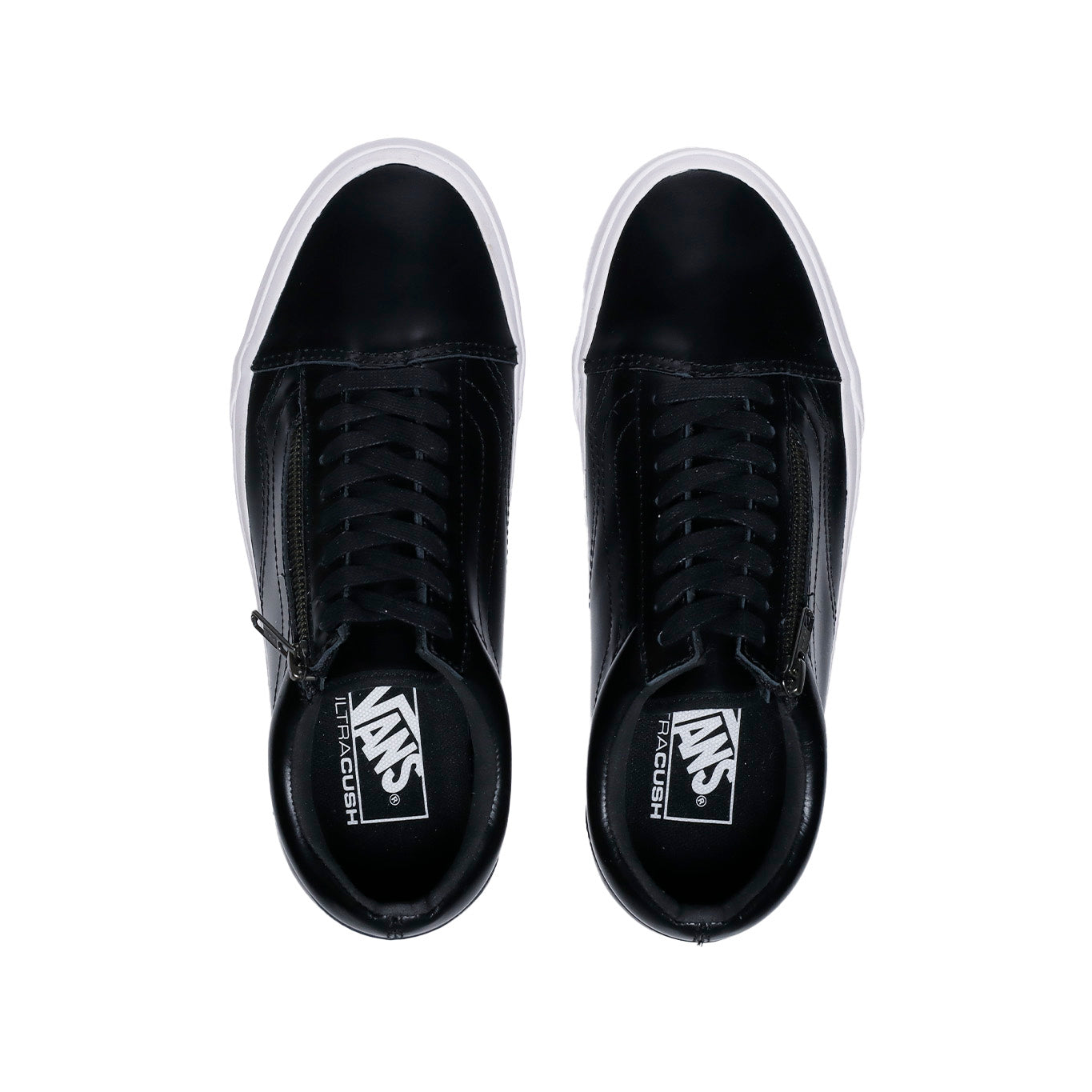 Zapatos vans gris con negro outlet futbol