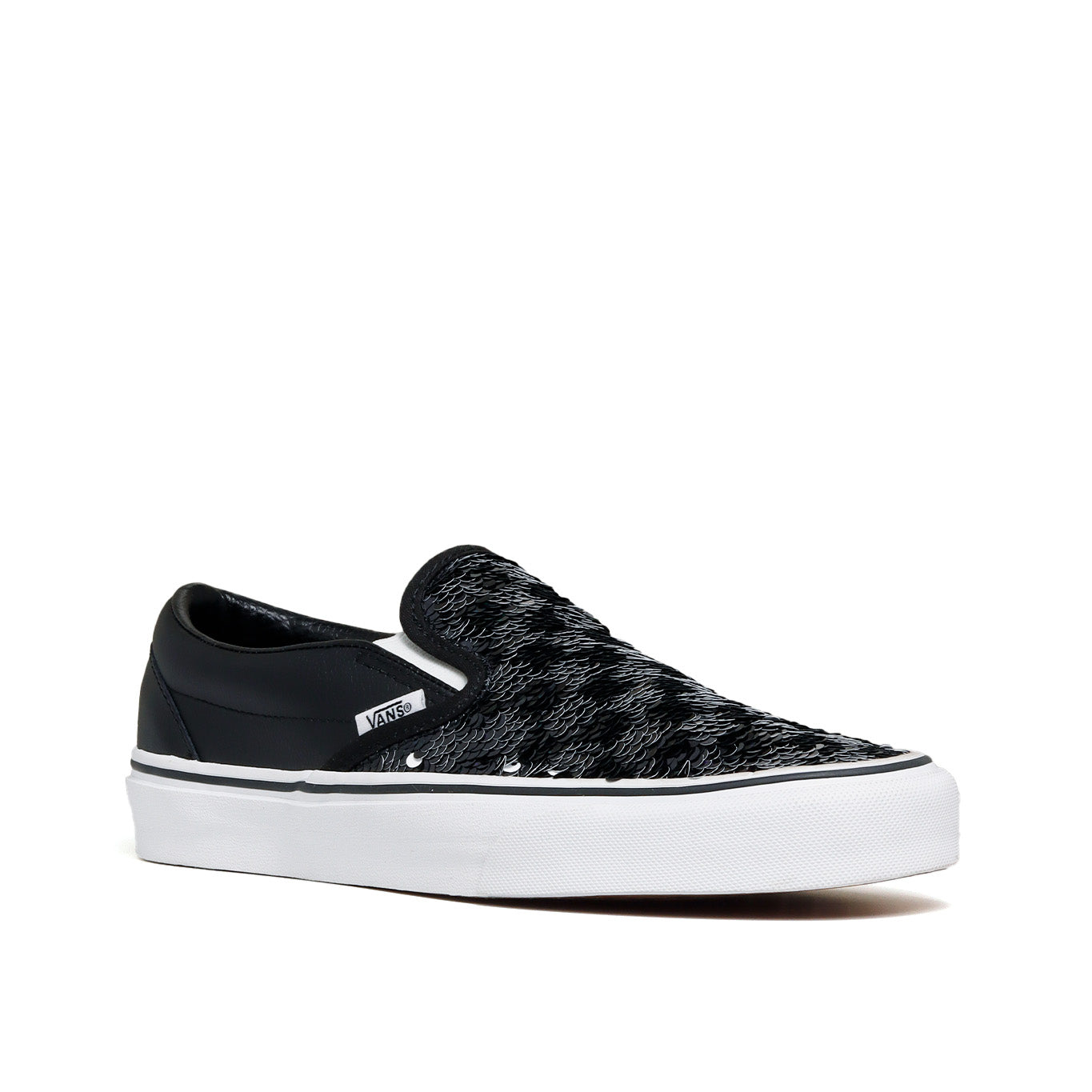 Tenis Vans Classic Slip On Mujer VN0A4BV3TB8 Casual Negro