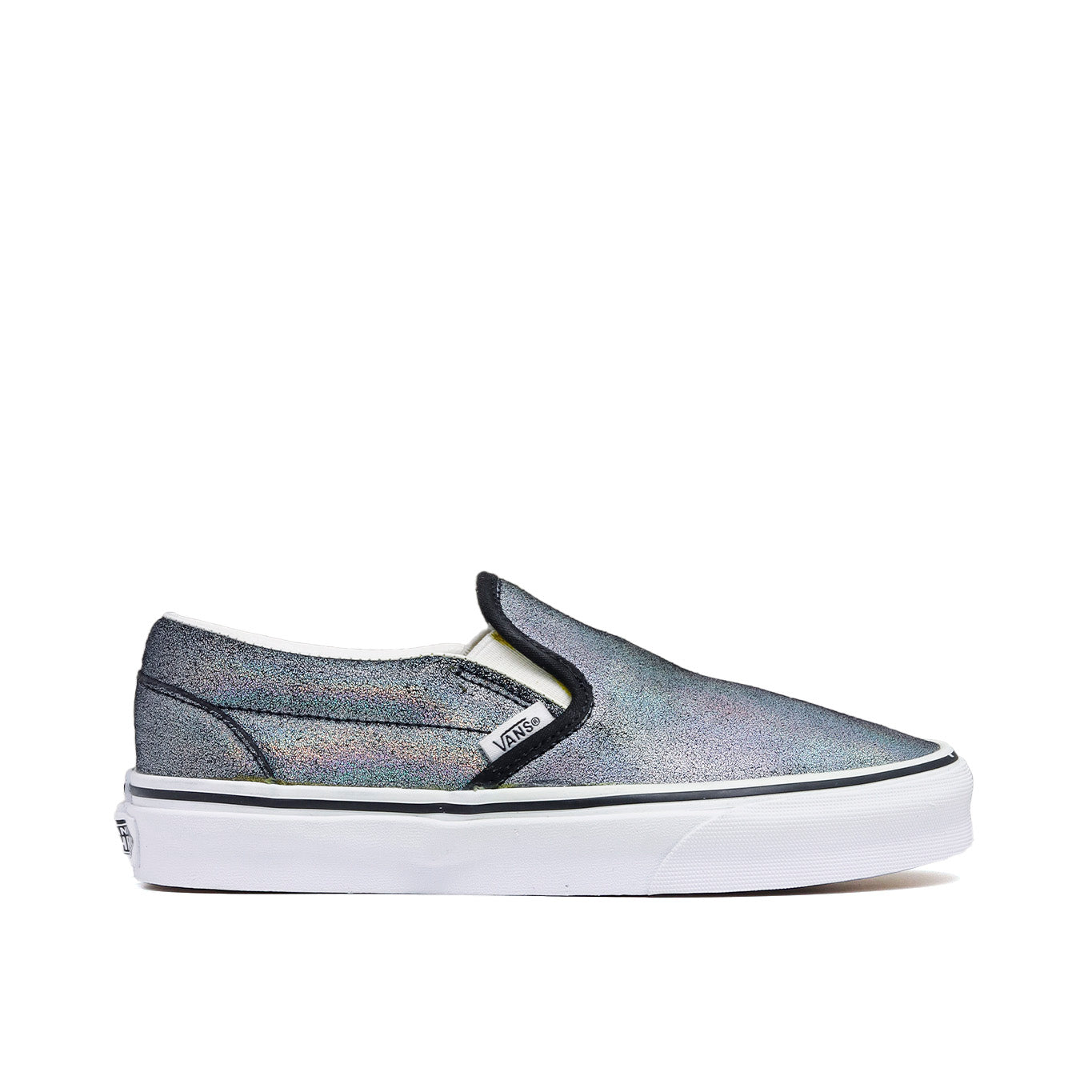 Tenis Vans Classic On Slip On Mujer VN0A4U381IF Casual Plata