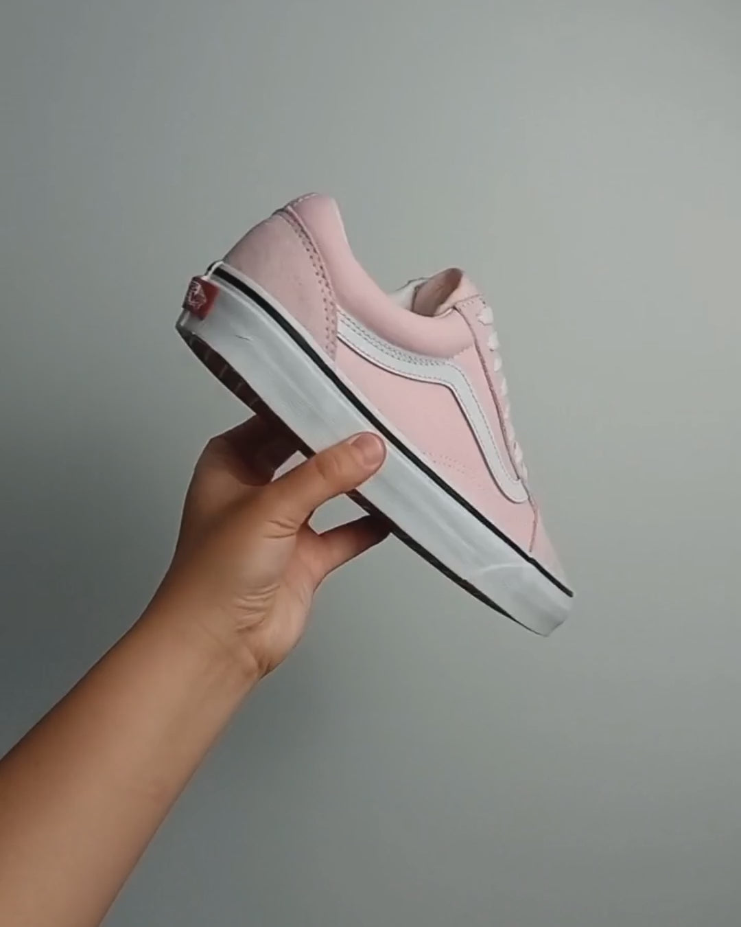 Zapatos vans rosados shop para mujer 30 años