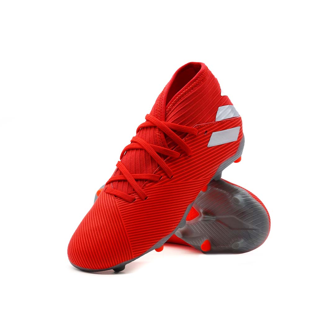 Tenis Futbol Adidas Nemeziz 19.3 FG J Nino F99951 Soccer Rojo