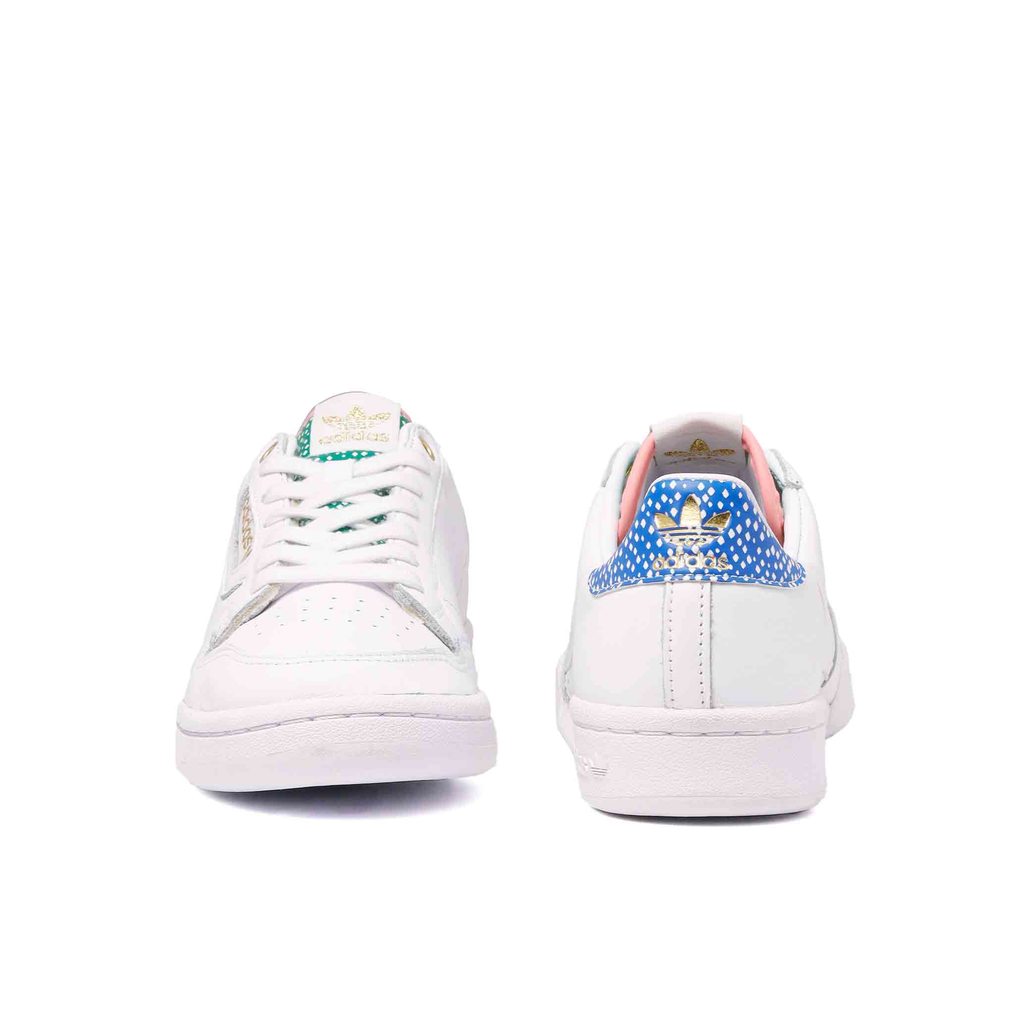 Tenis Adidas Continental 80 Mujer FW2534 Casual Blanco