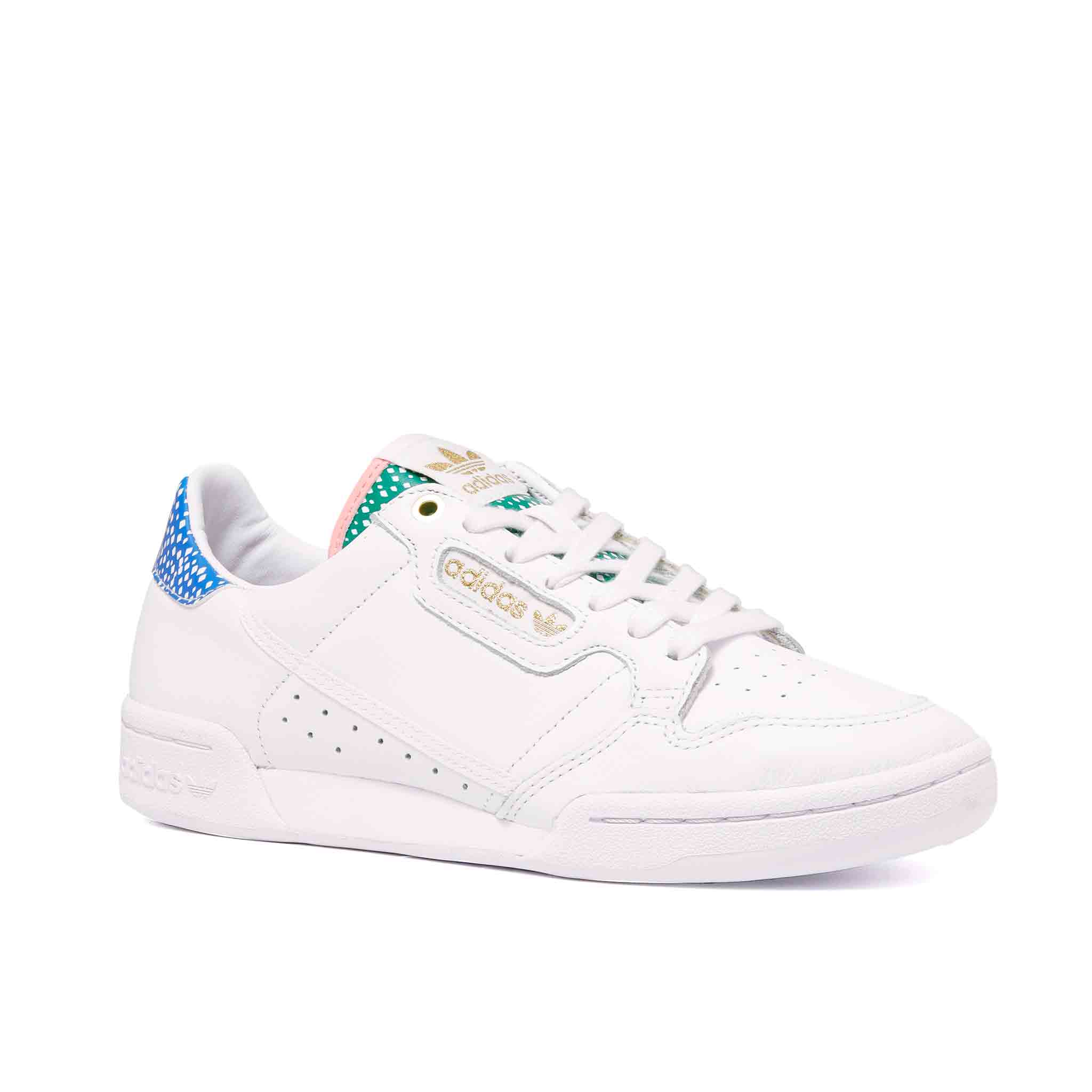 Tenis Adidas Continental 80 Mujer FW2534 Casual Blanco