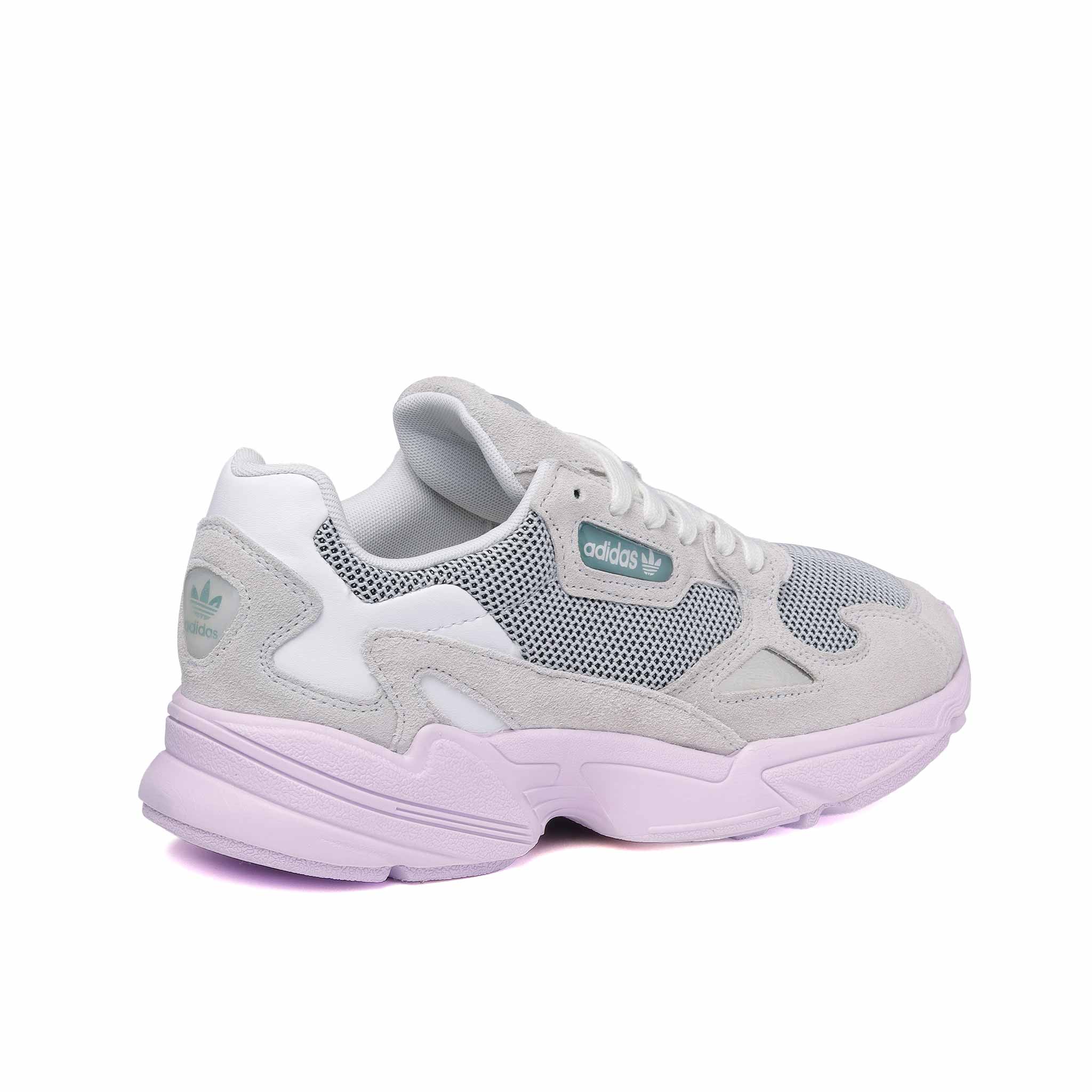 Adidas originals falcon para mujer blanco sale