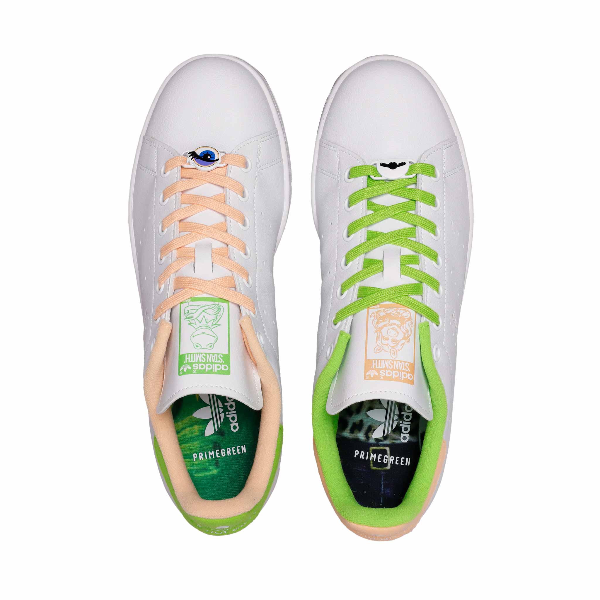 Tenis Adidas Stan Smith Miss Piggy y Kermit