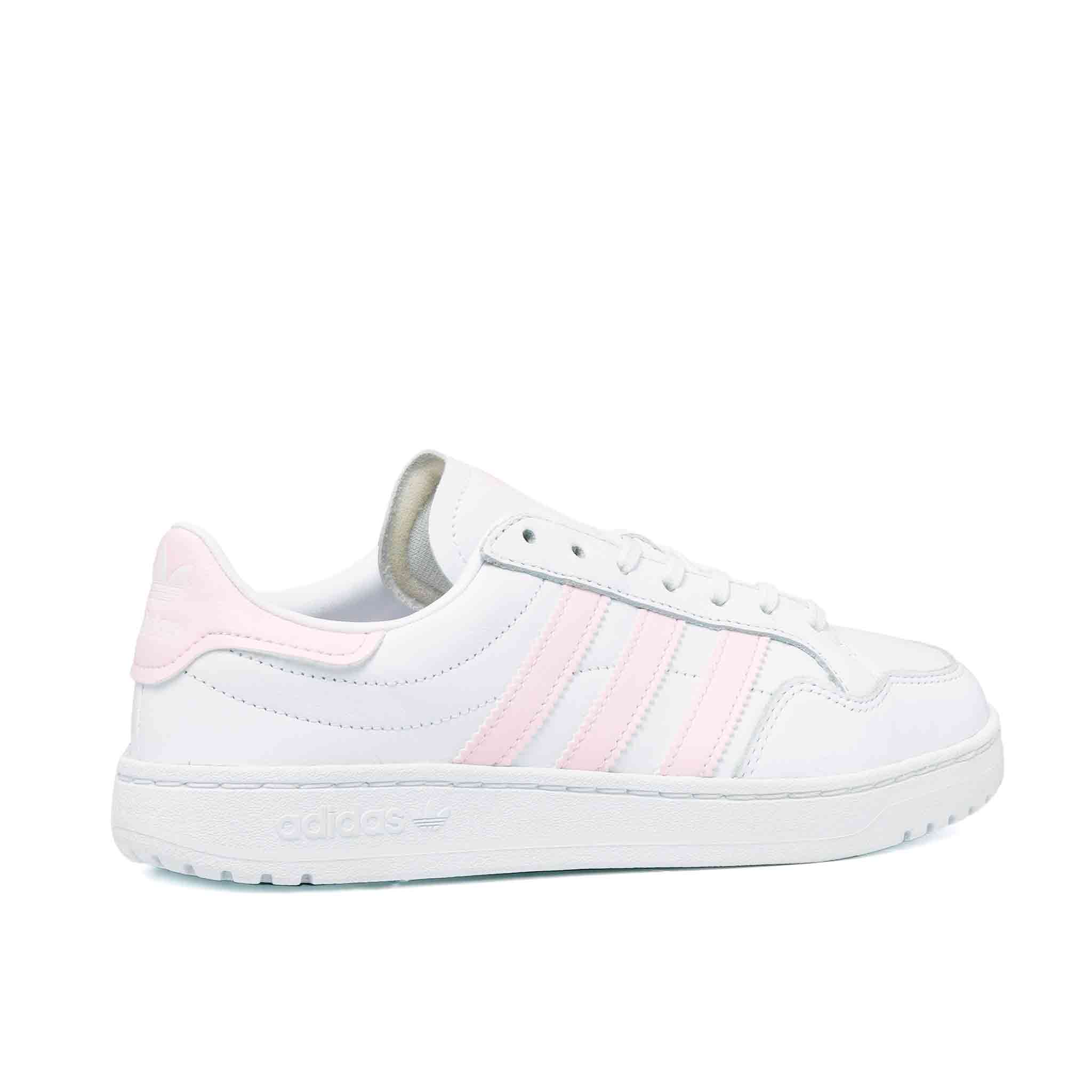 Adidas mujer blancas y rosas new arrivals