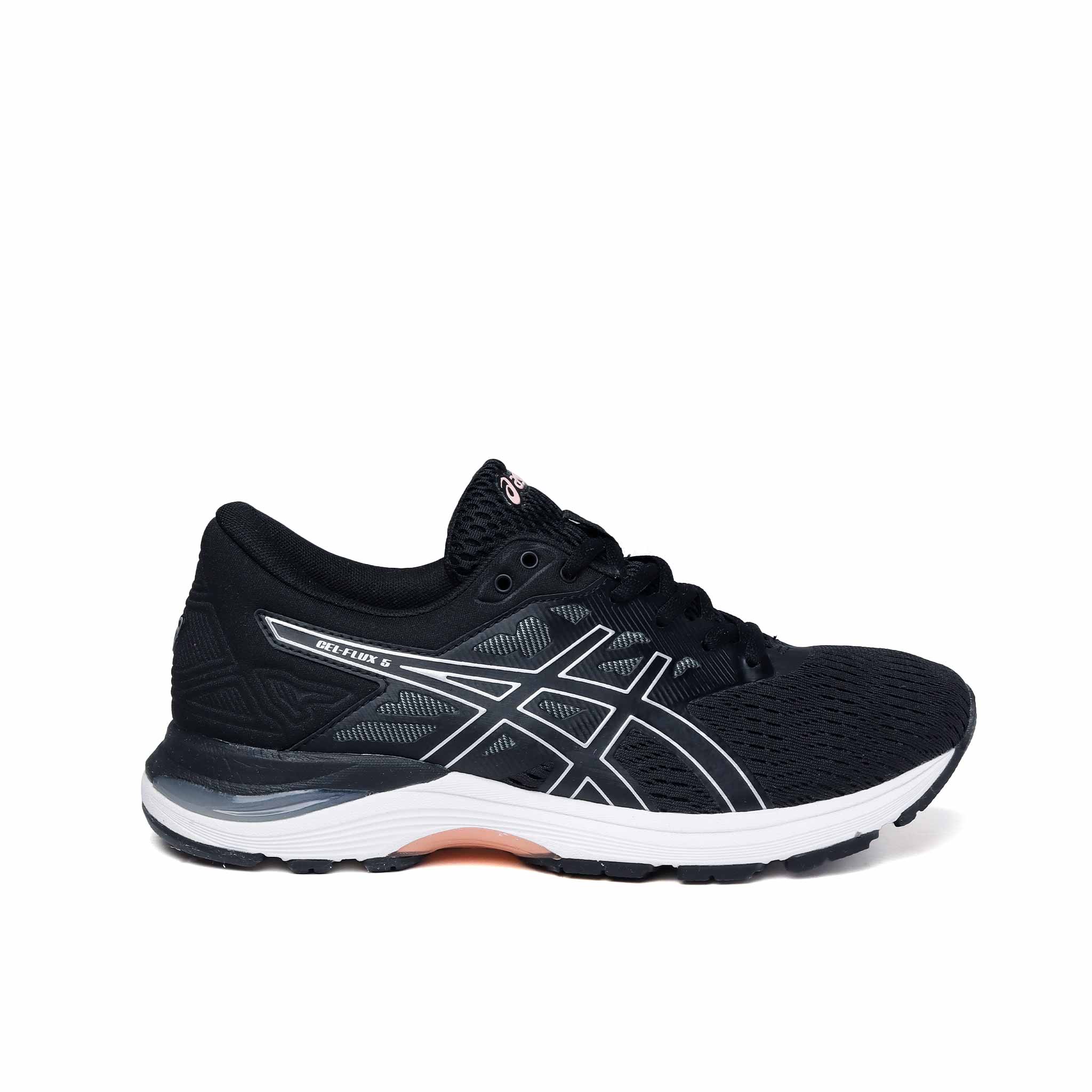 Tenis Asics Gel Flux 5 Mujer T861N.001 Running Negro