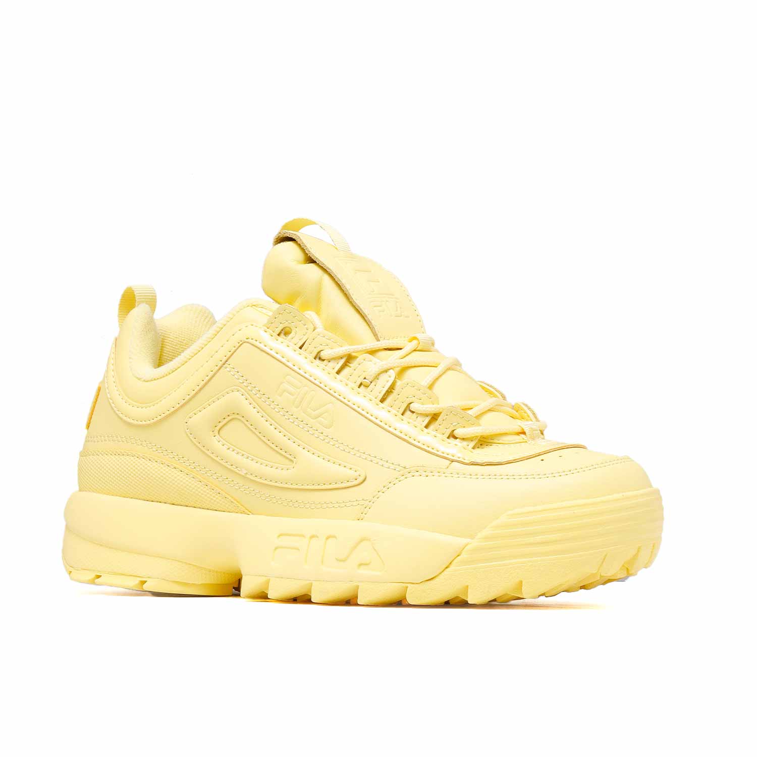 Tenis Fila Disruptor II Mujer 5XM01295 700 Casual Amarillo