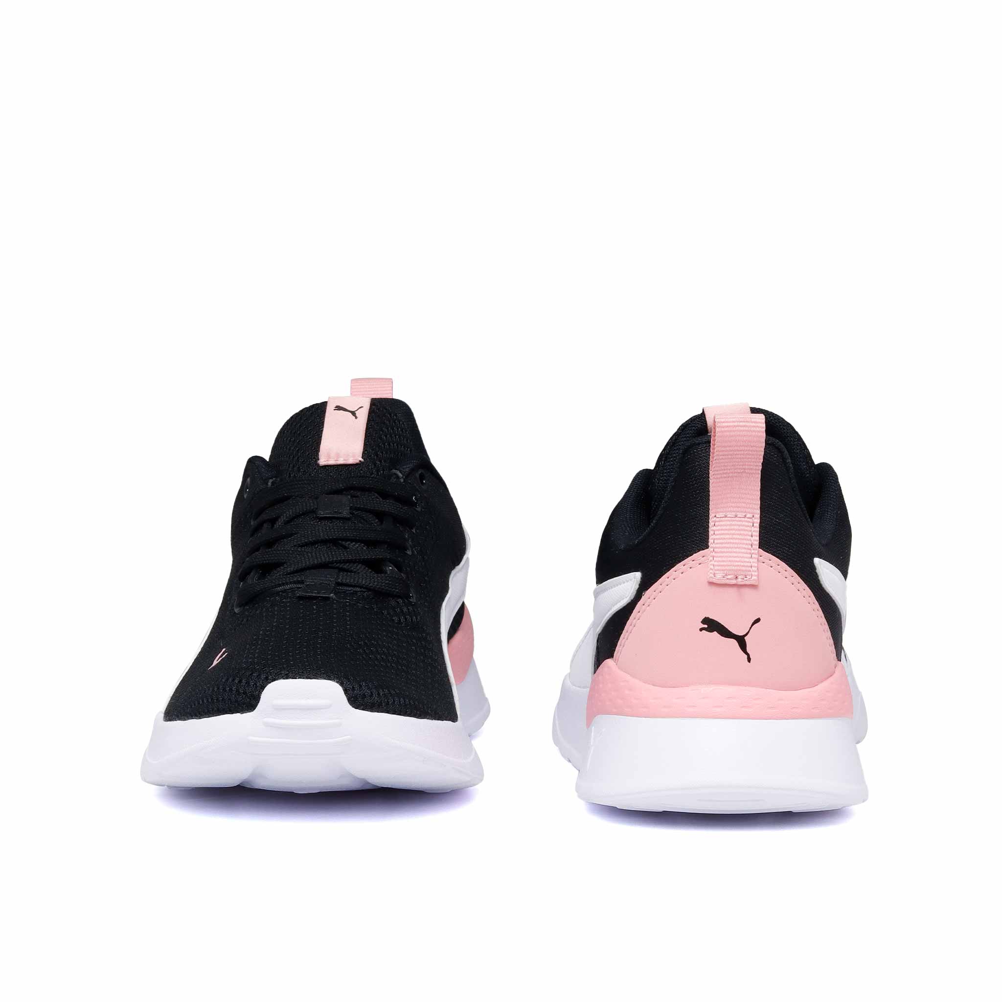 Tenis puma para mujer negro con rosa new arrivals