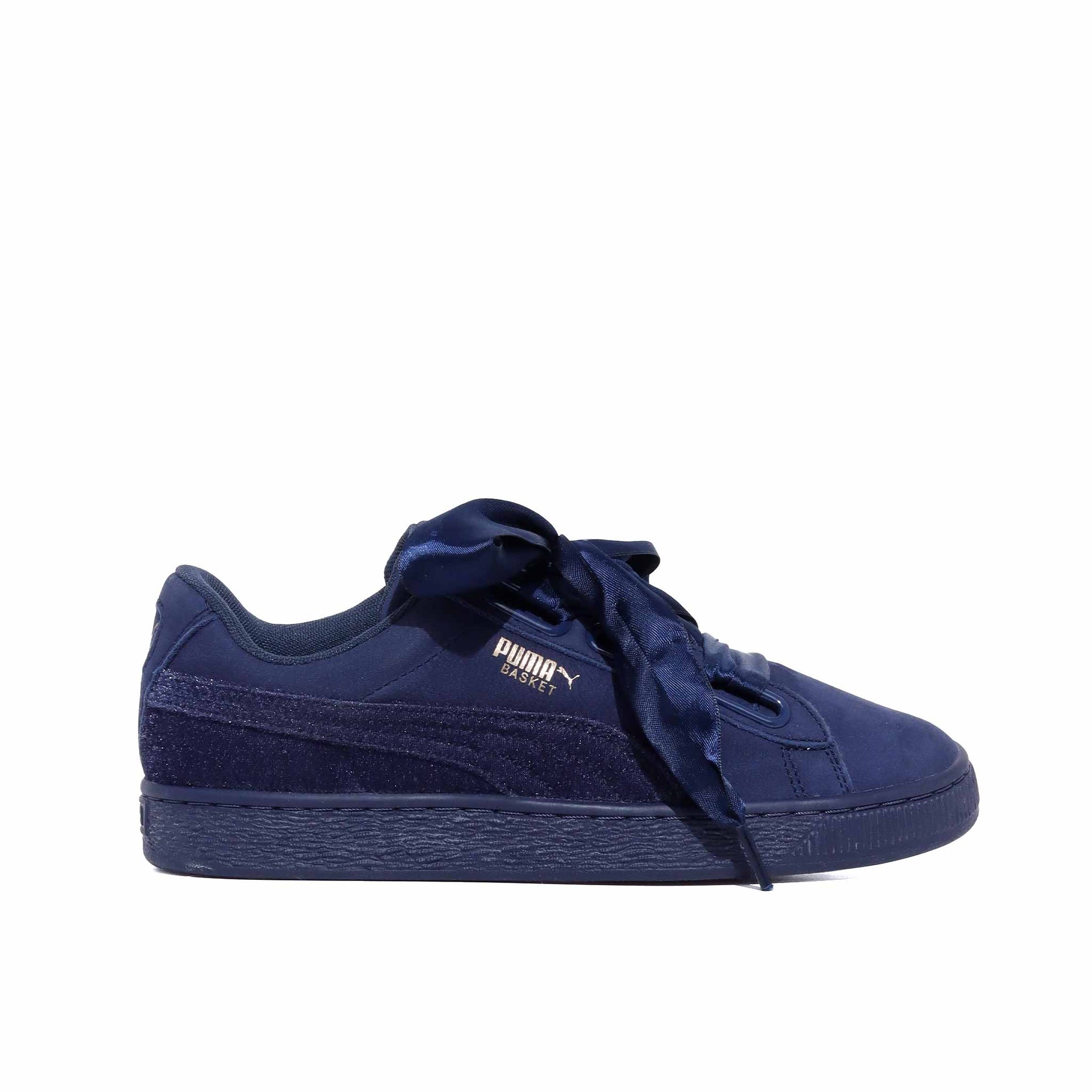 Sneakers Tenis Azul Marino Puma Tenis Basket Heart Puma Puma