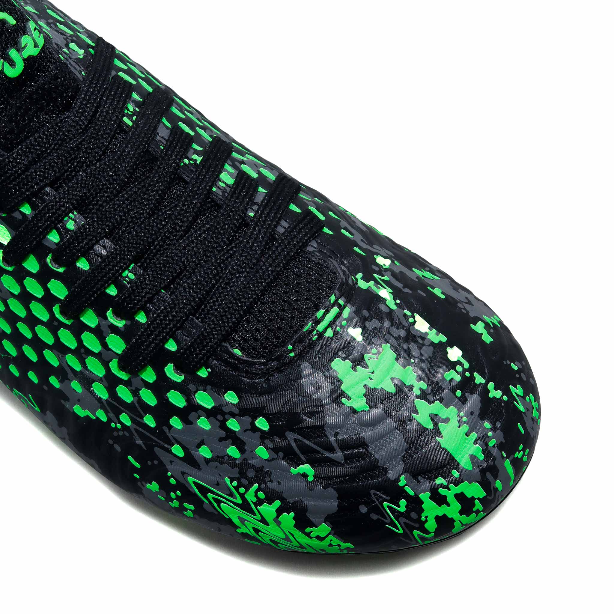 Tenis puma negro con verde new arrivals