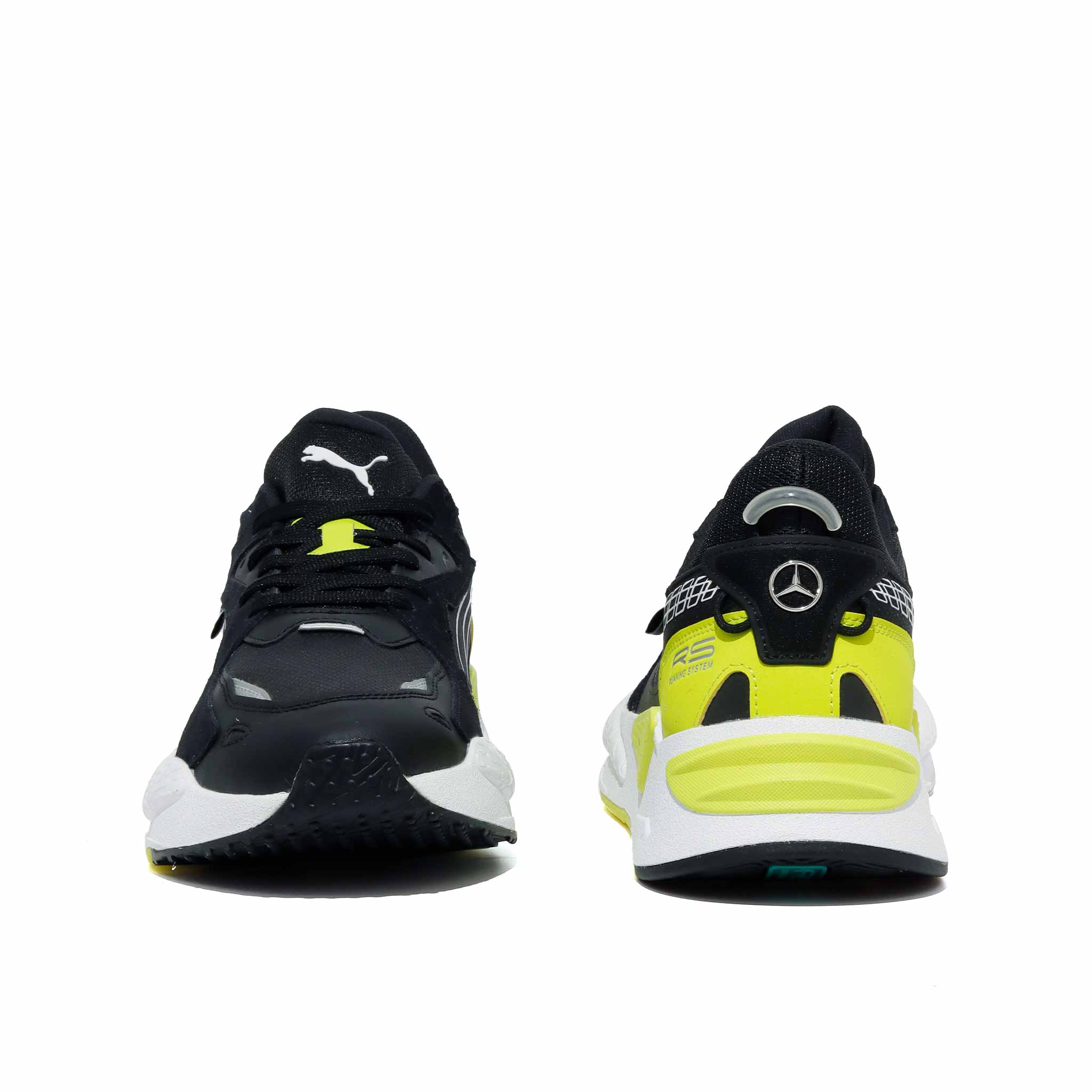 Tenis puma cheap negro con amarillo