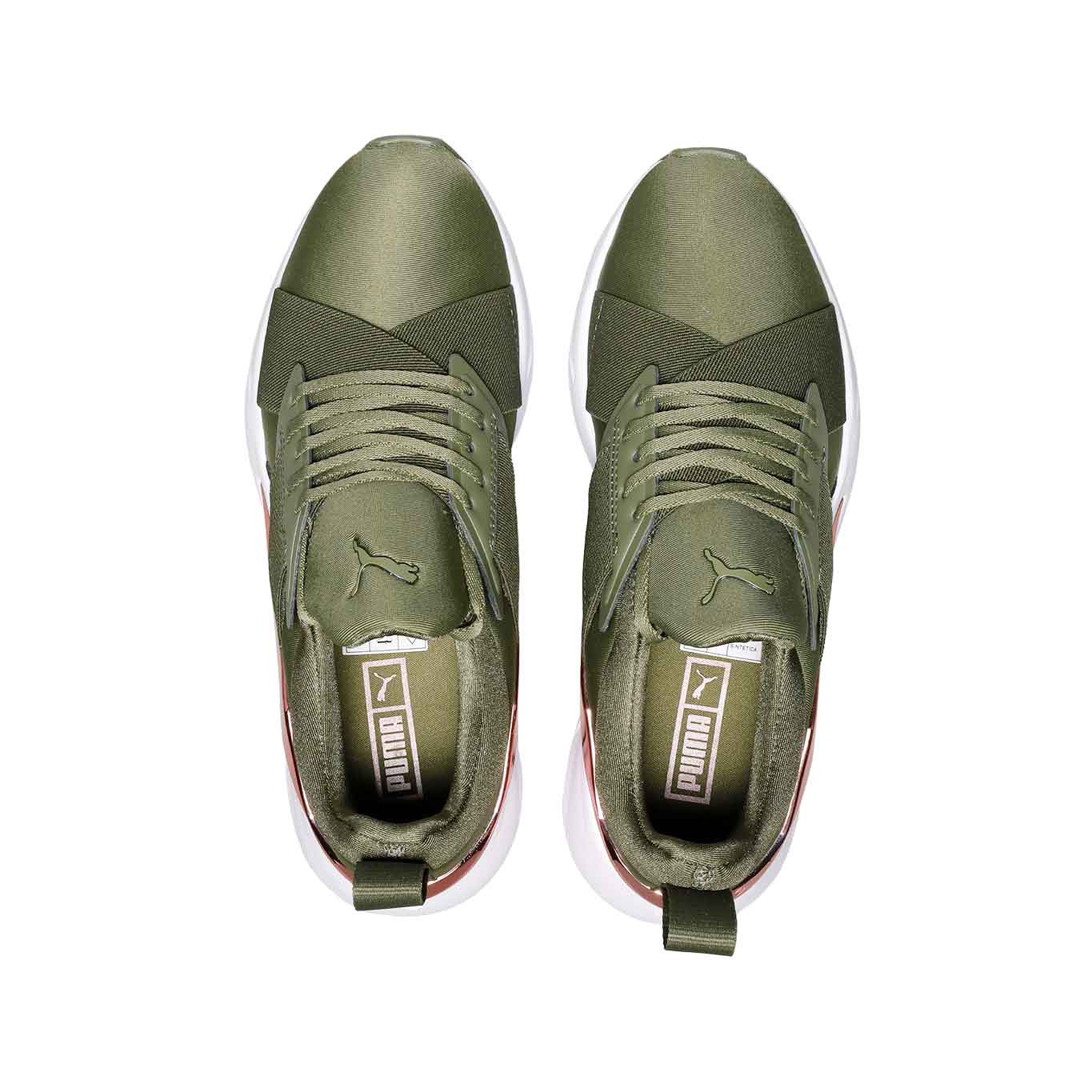 Puma muse hotsell metal green