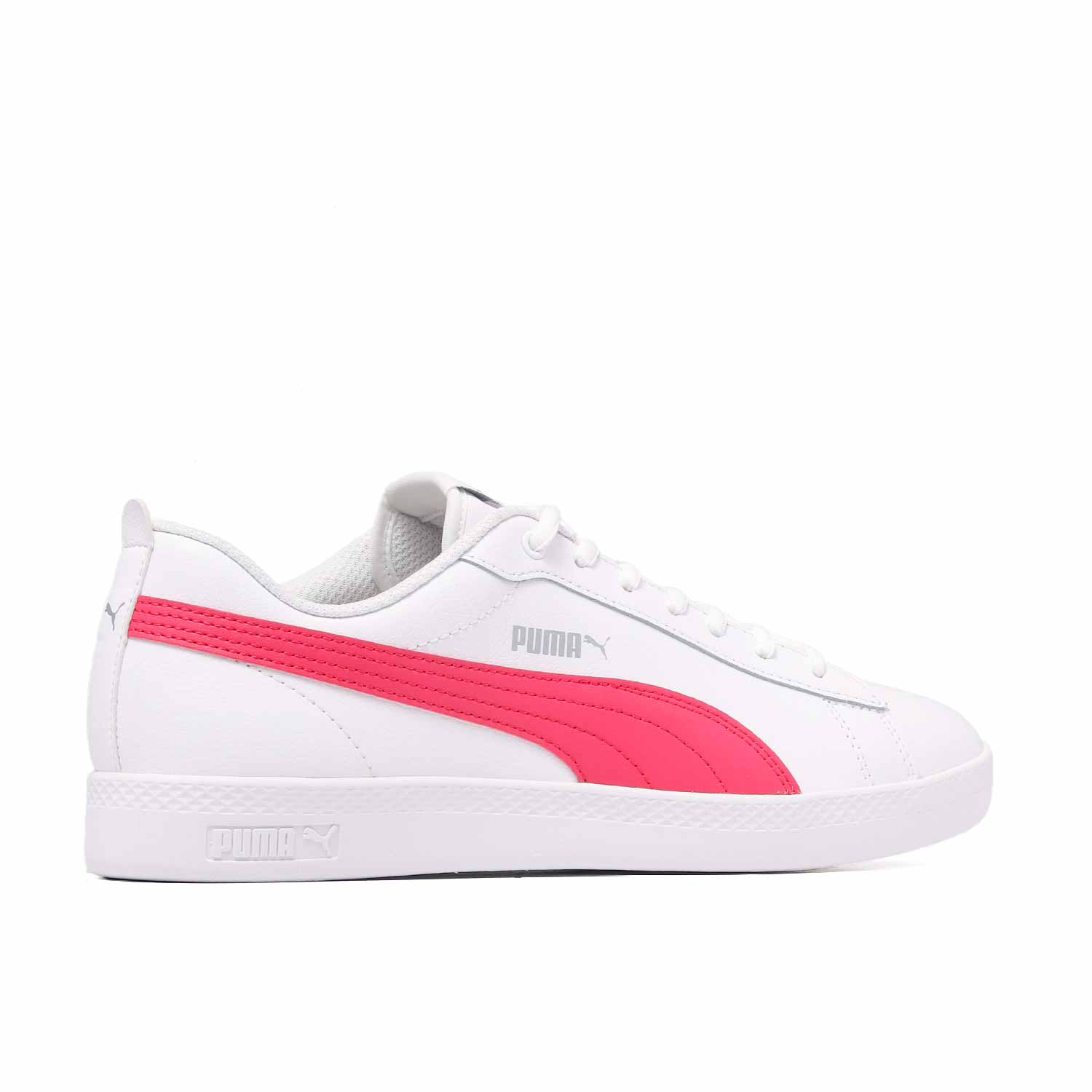 Zapatillas puma hotsell blancas y rosas