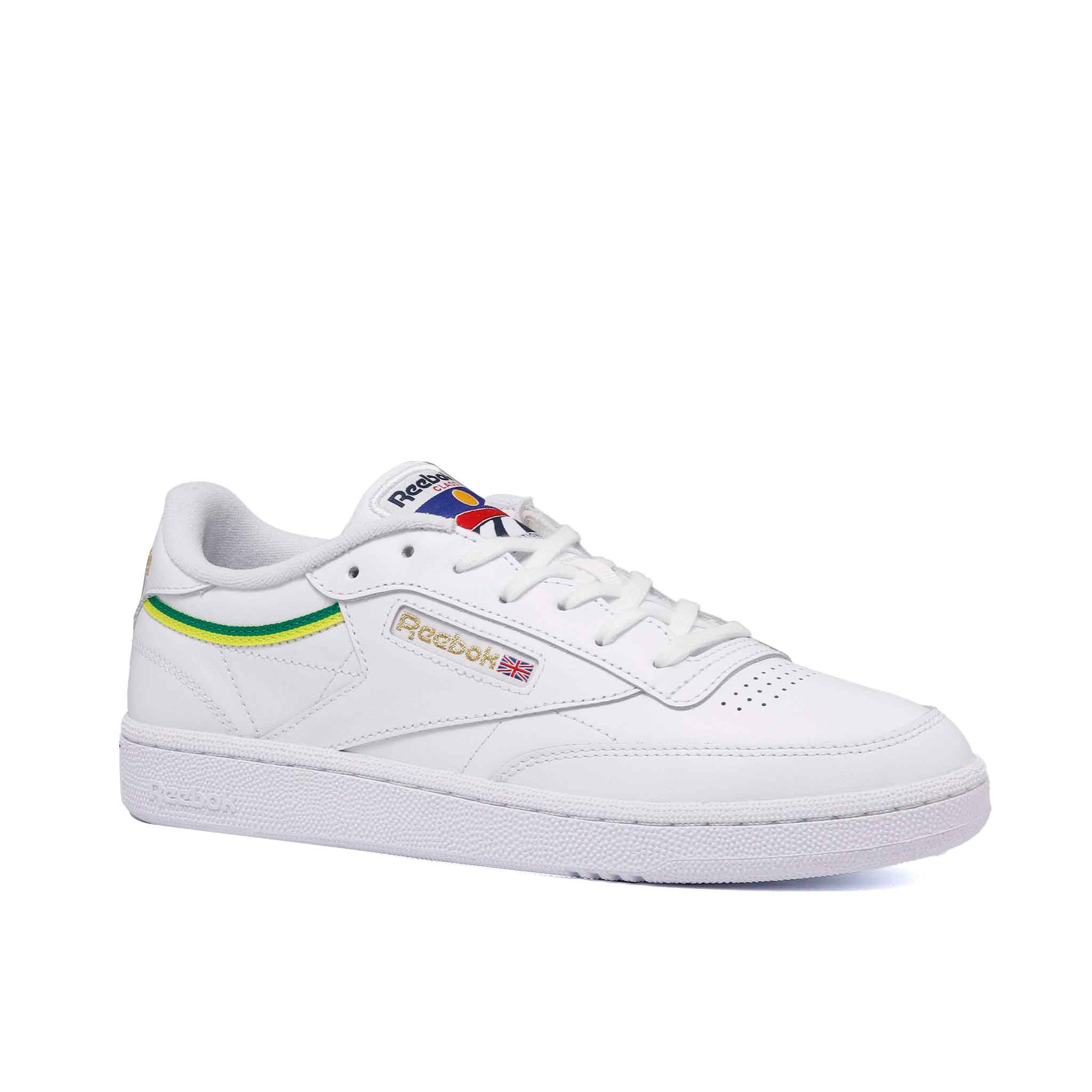 Tenis Reebok Club C 85 Mujer EG5984 Casual Blanco