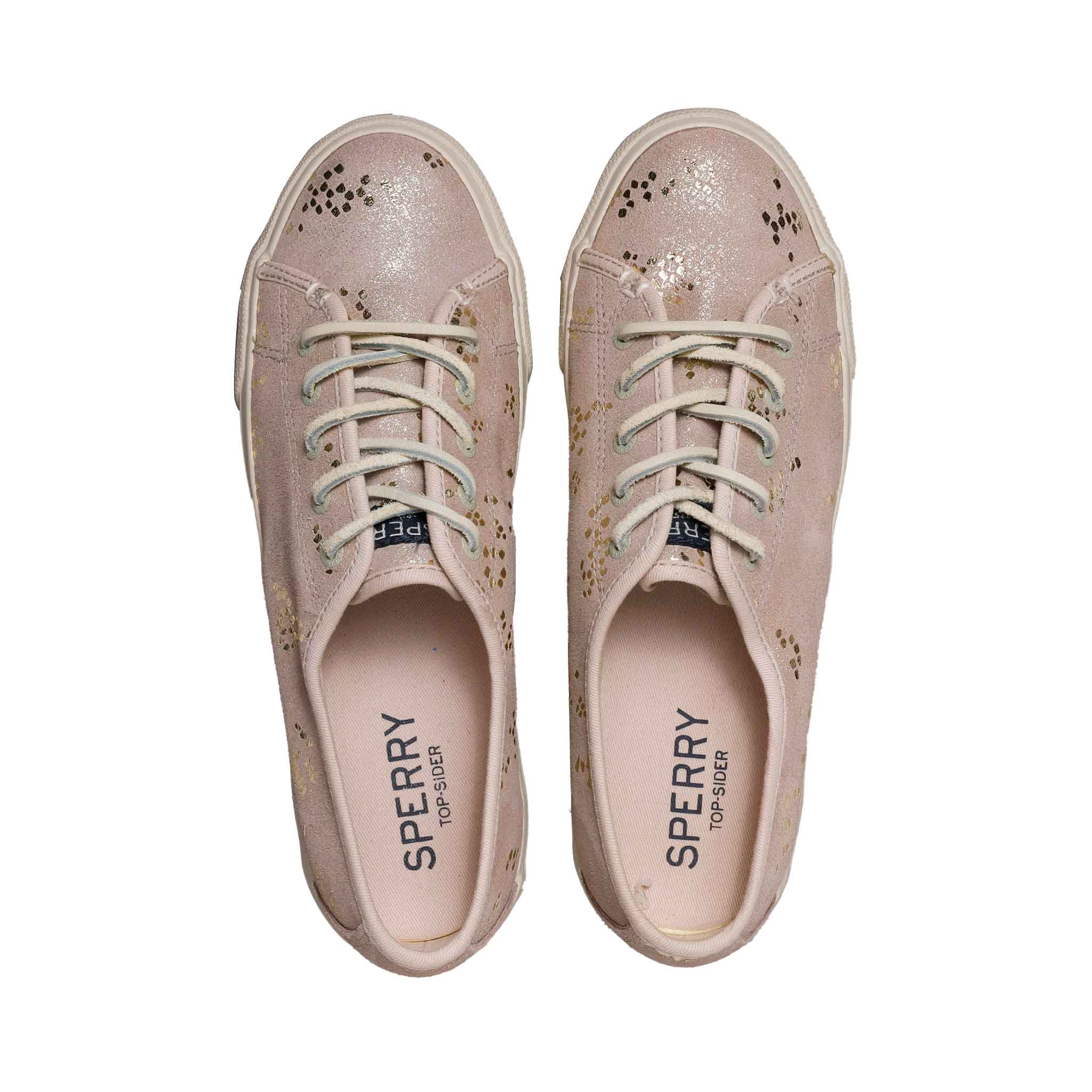 Tenis sperry discount de mujer blancos