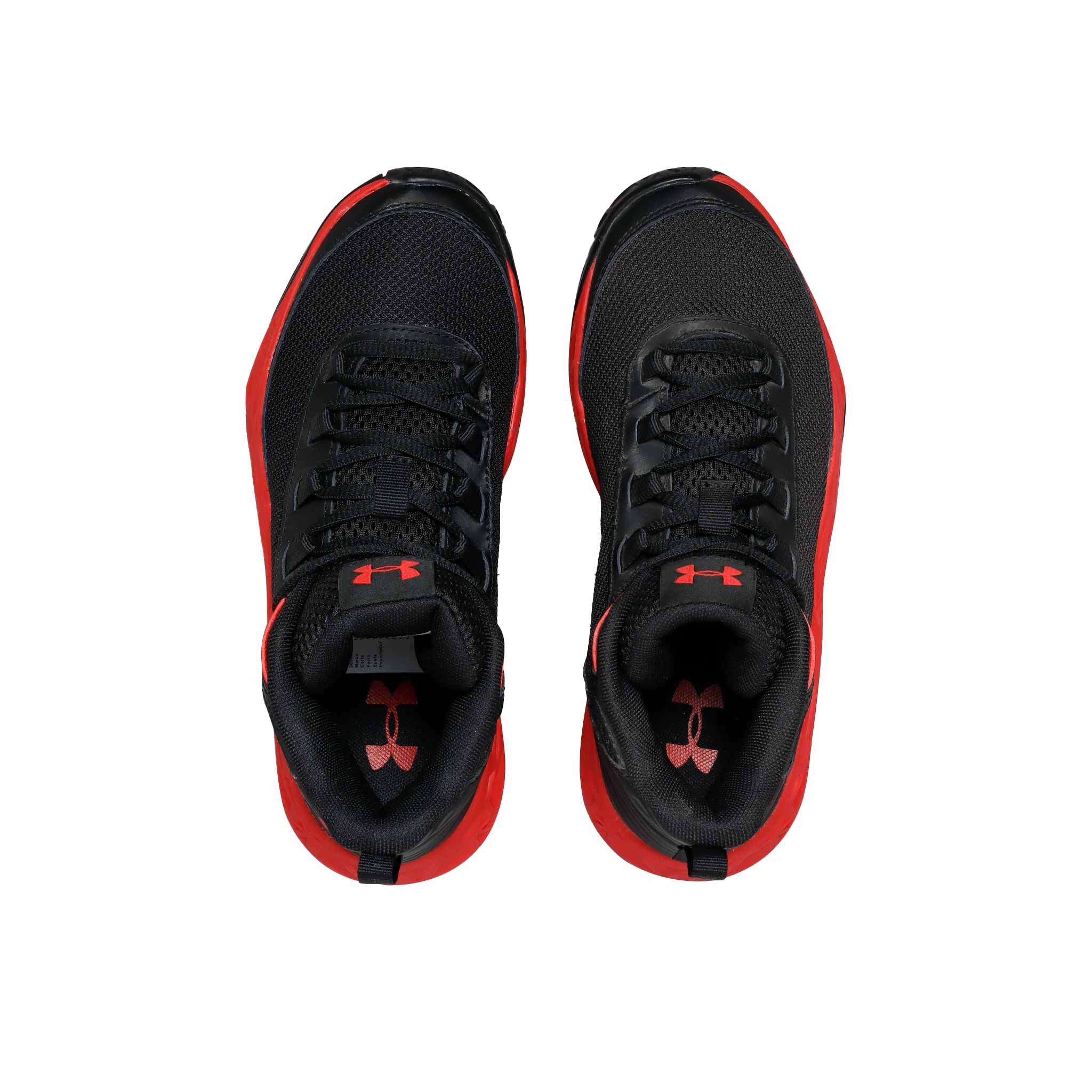 Tenis under armour discount rojo con negro