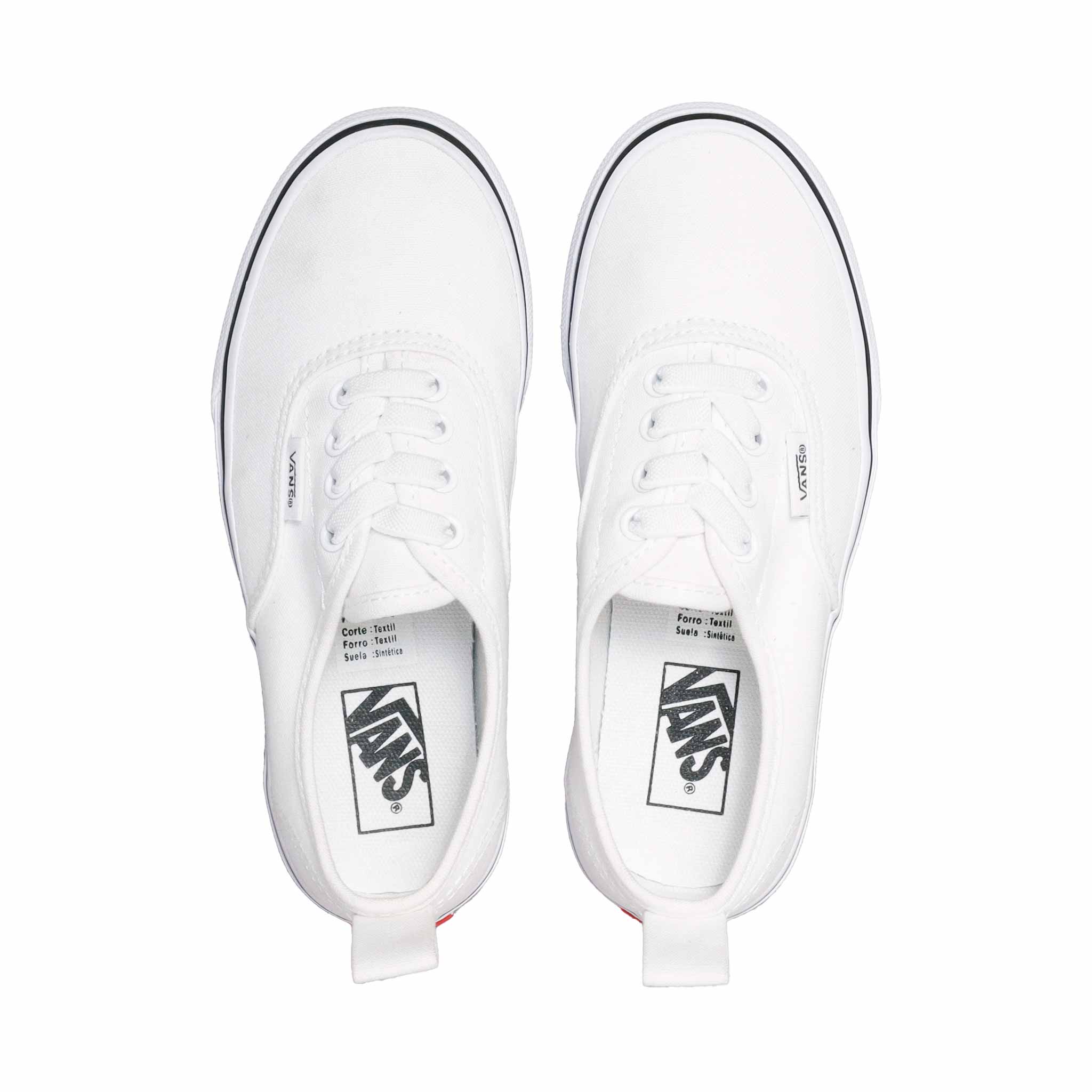 Zapatillas Vans Vans Authentic Mujer Blanco Vans Blancas Zapatos