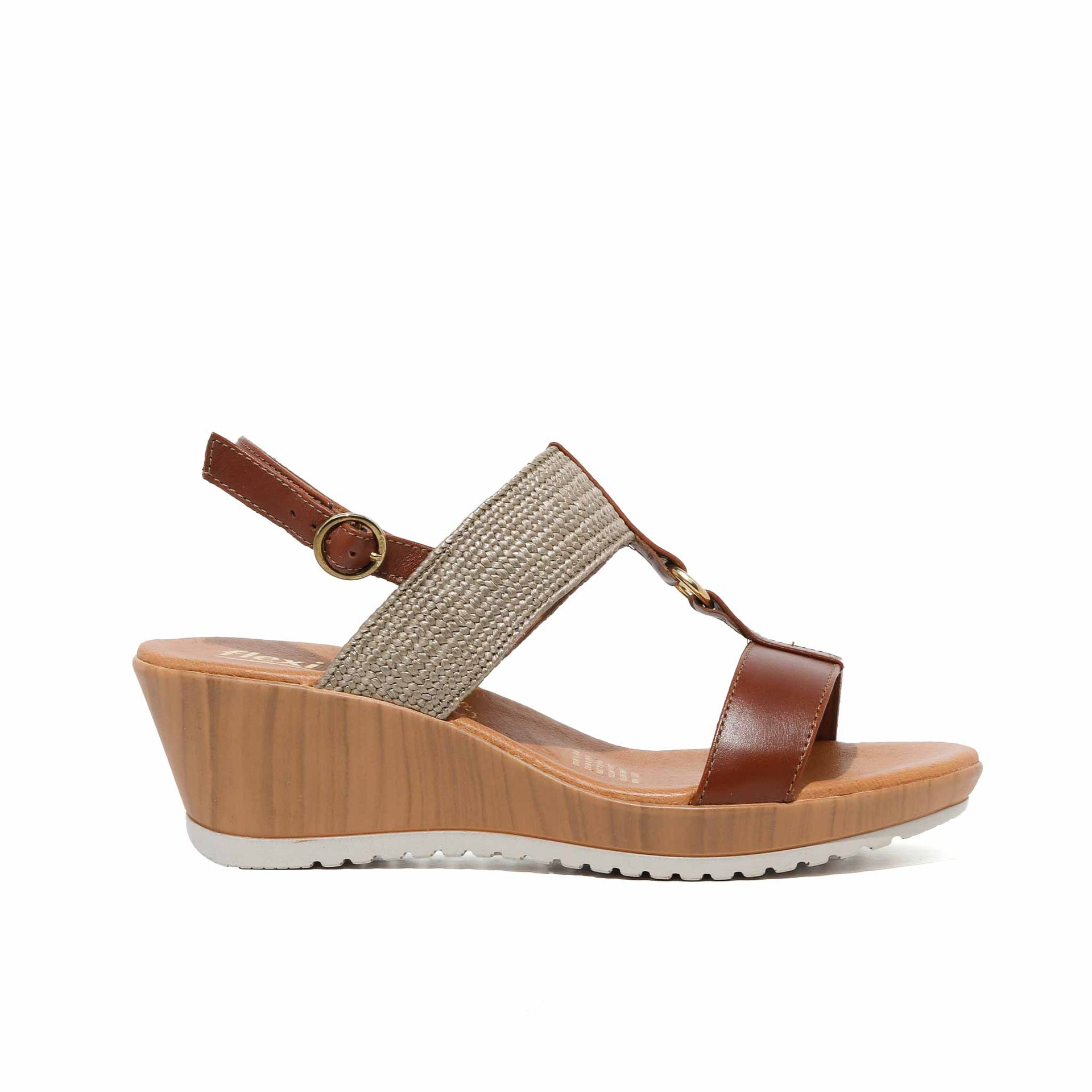 Sandalia Flexi Mujer 4512 Casual Café