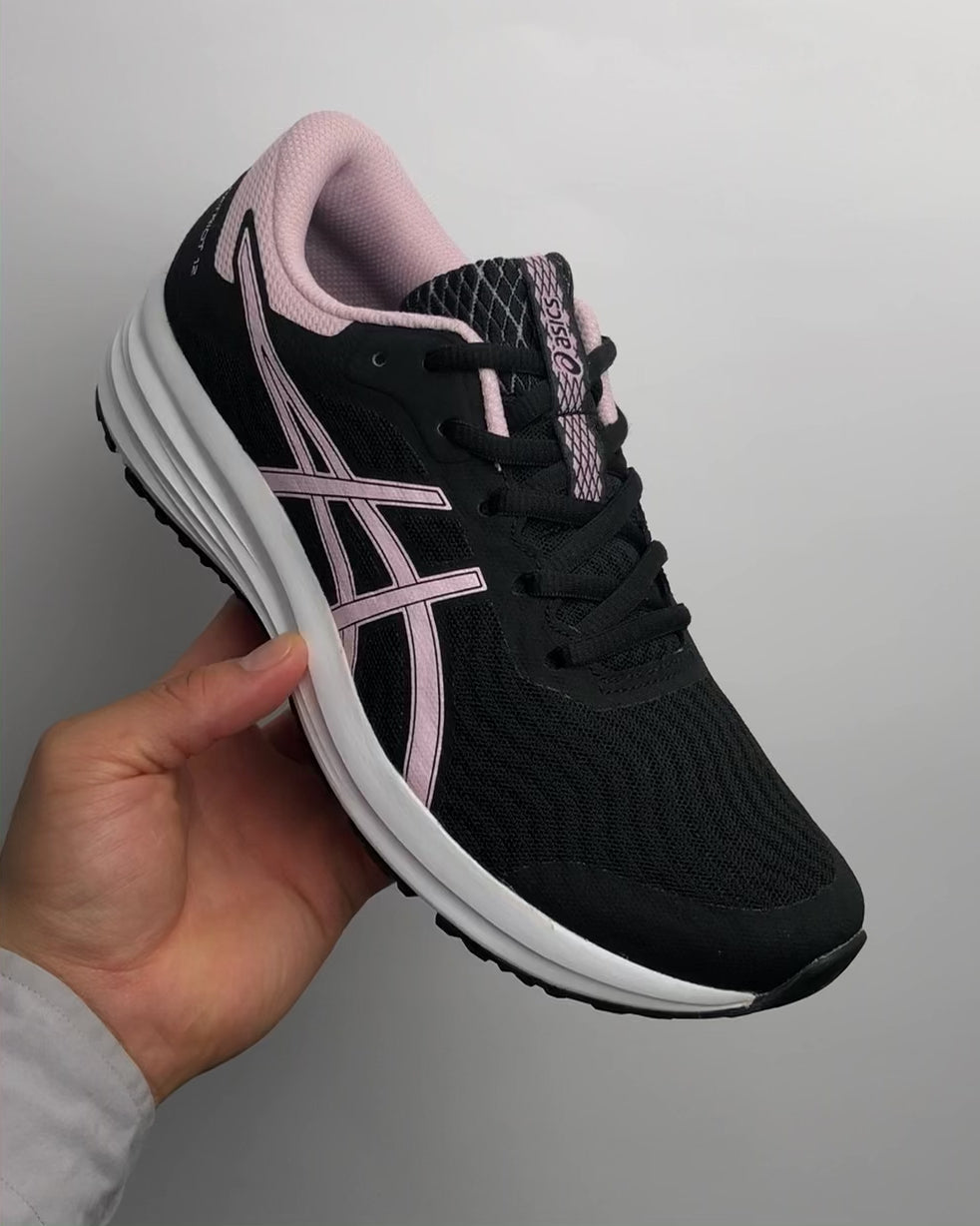 Tenis asics feminino cheap rosa e preto